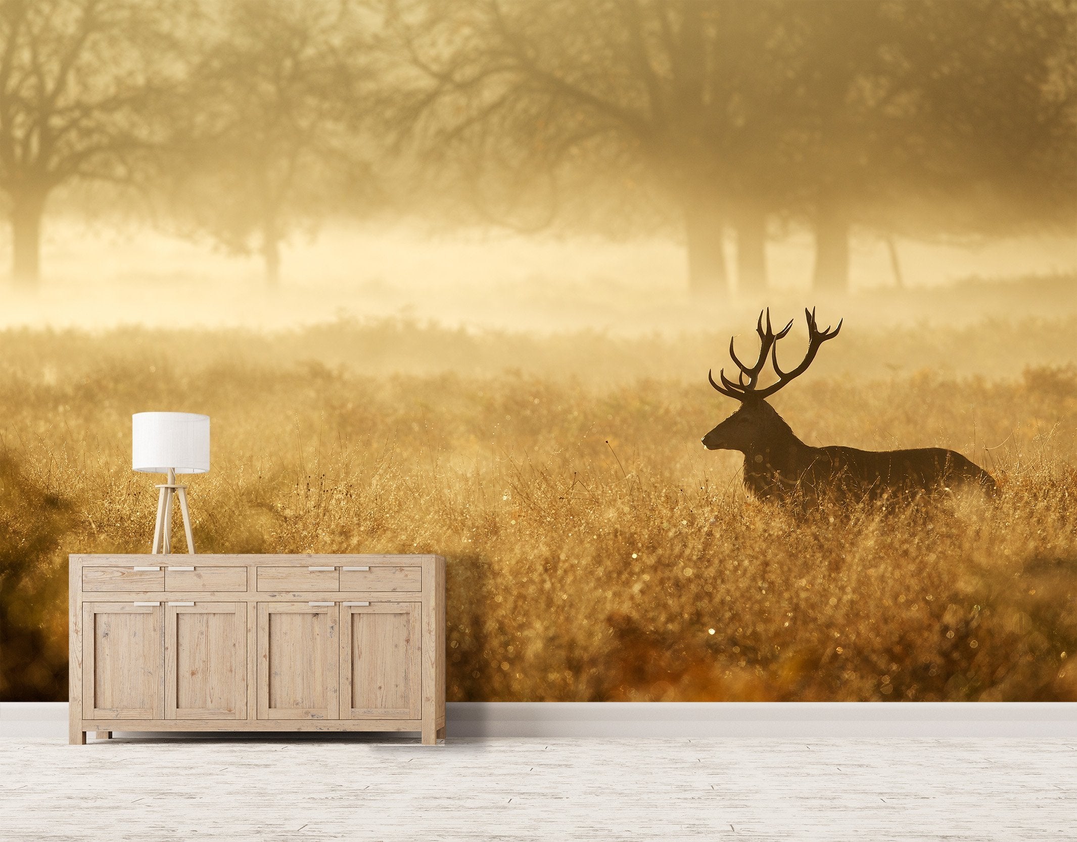 3D Small Deer 093 Wallpaper AJ Wallpaper 