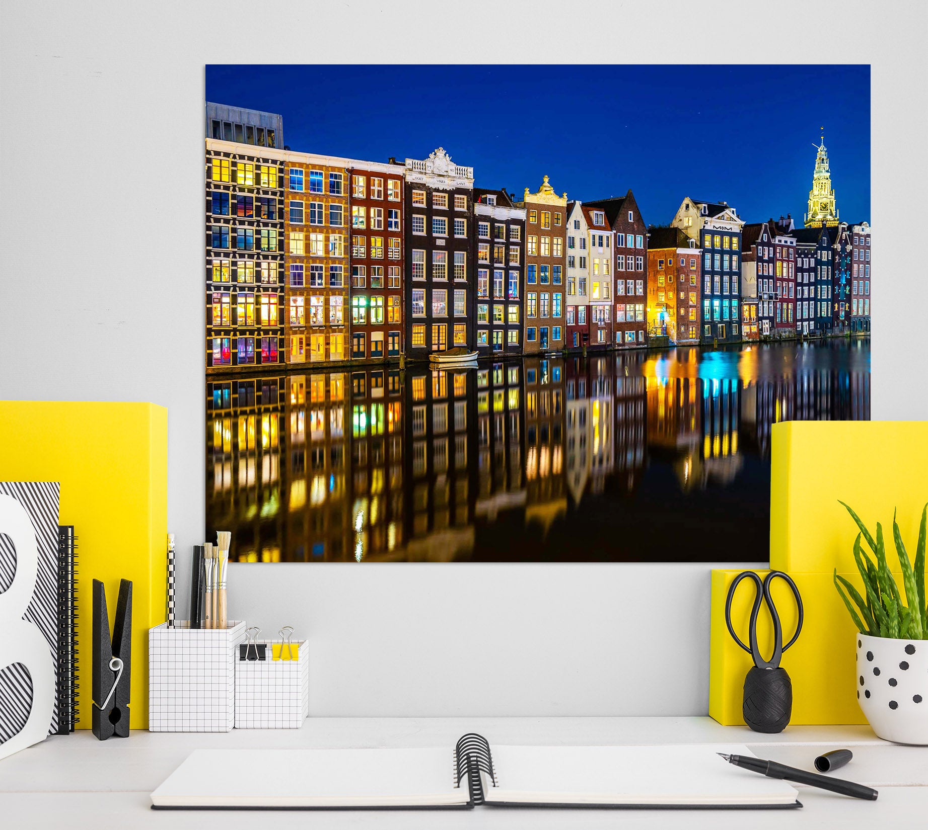 3D Venice City 102 Marco Carmassi Wall Sticker