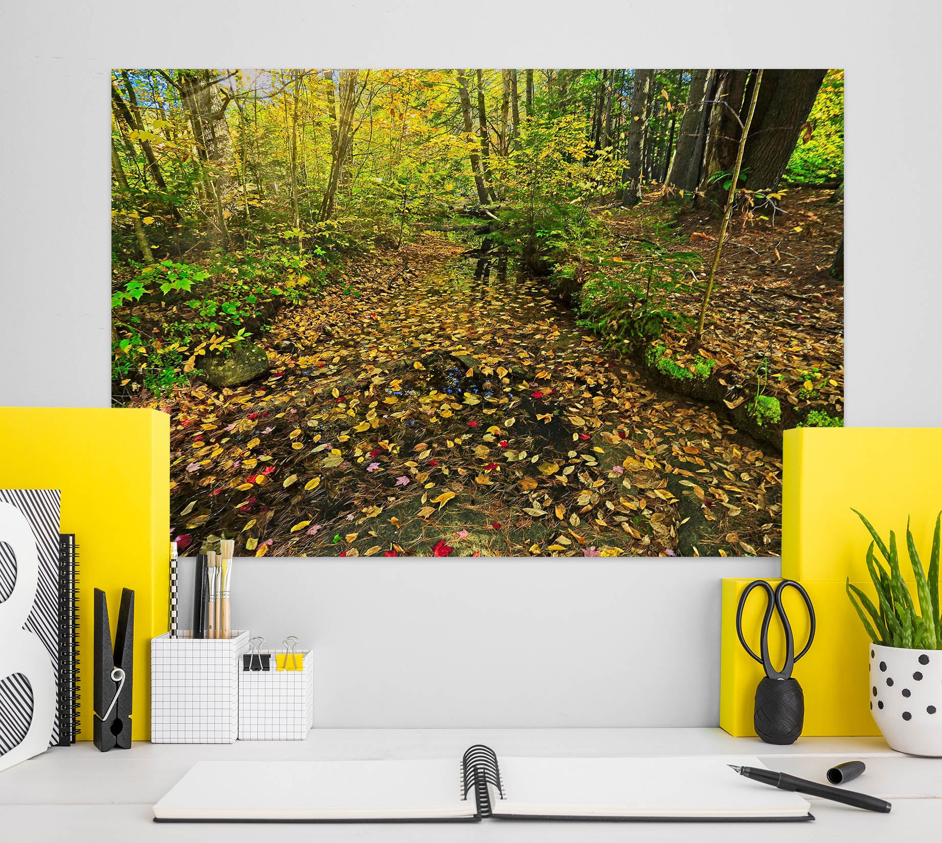 3D Leaf Creek 62119 Kathy Barefield Wall Sticker