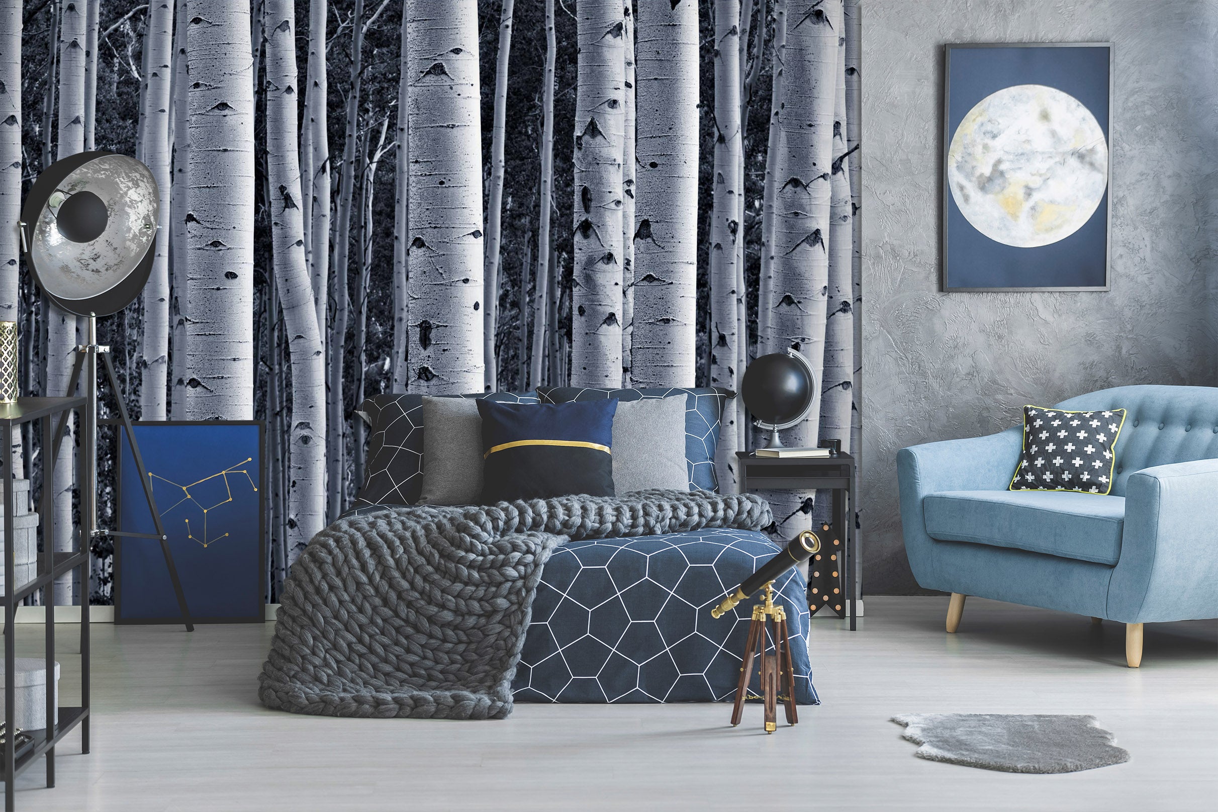 3D Woods Trunk 1649 Wall Murals
