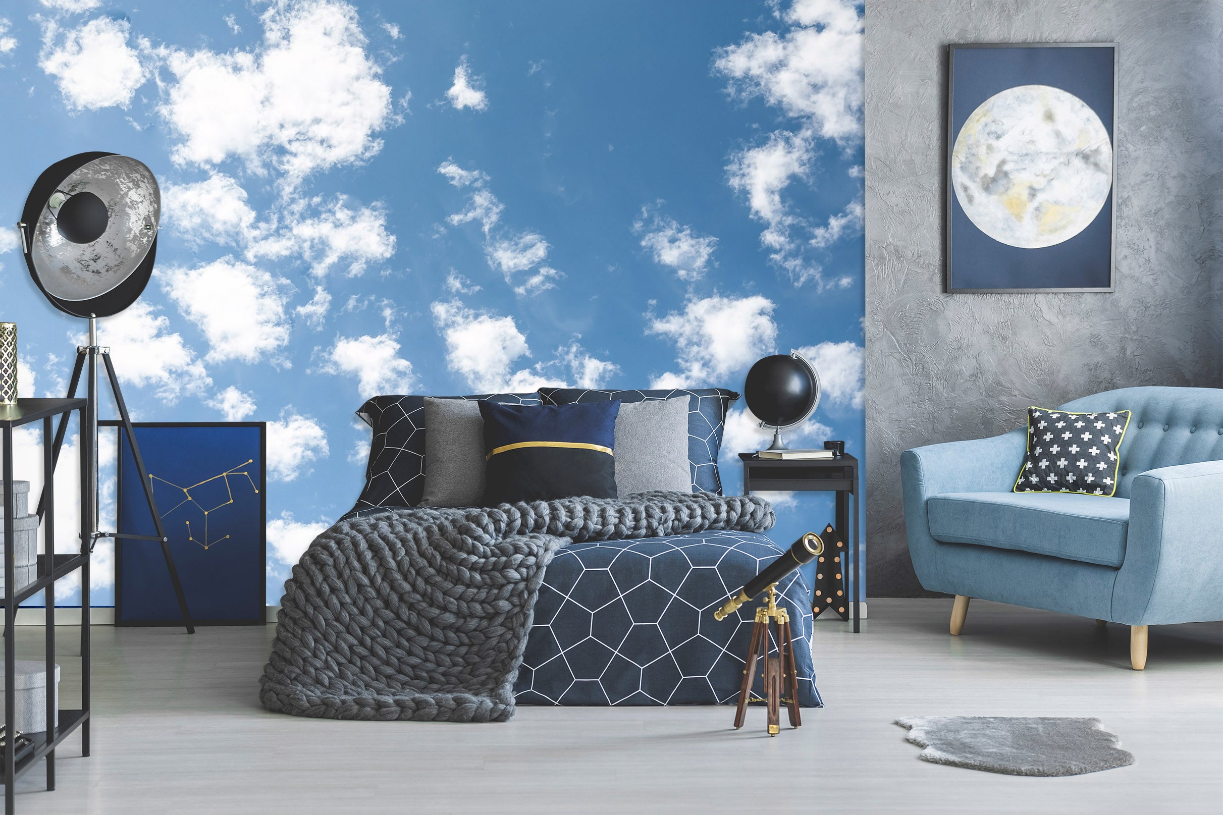 3D Change Clouds 1620 Wall Murals