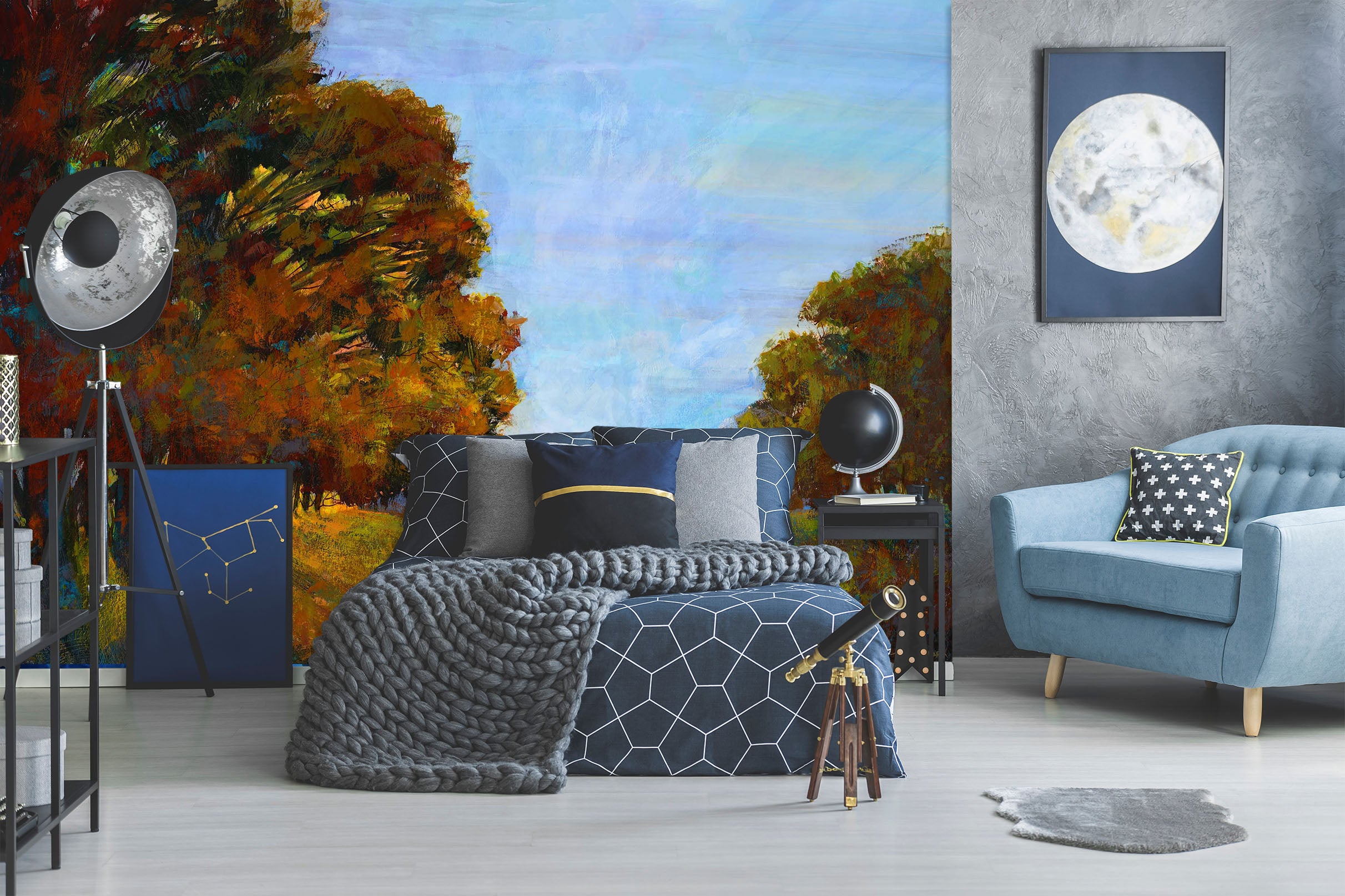 3D Forest River 1513 Michael Tienhaara Wall Mural Wall Murals