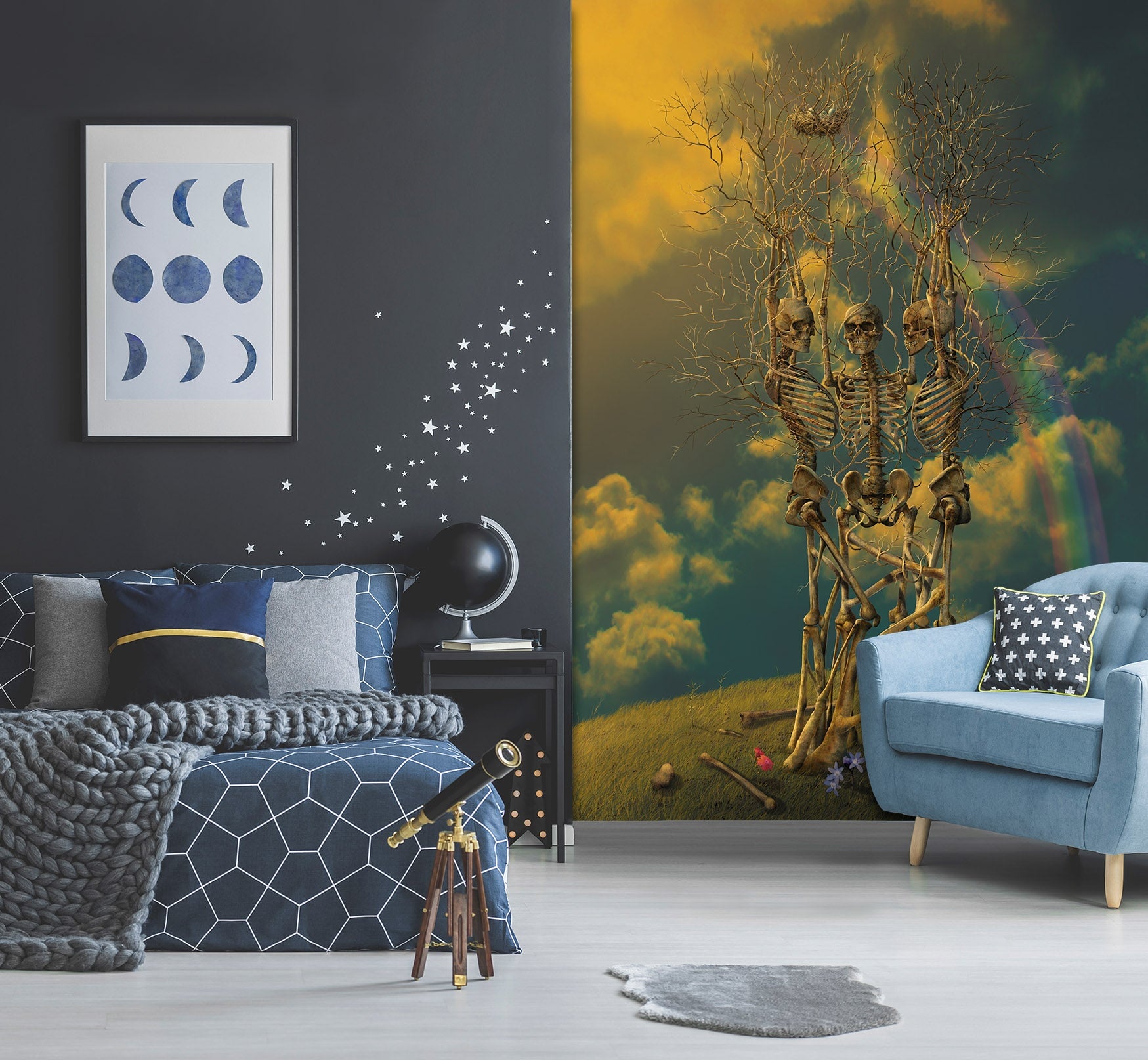 3D Life Cycle 1526 Wall Murals Exclusive Designer Vincent Wallpaper AJ Wallpaper 