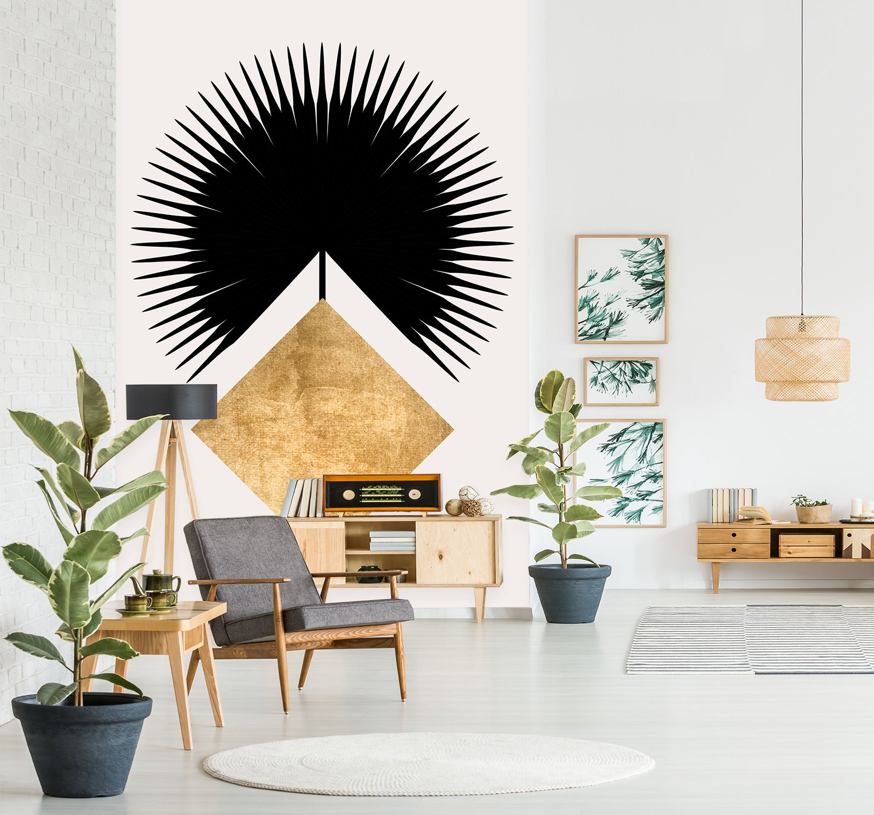 3D Geometric Patterns 1511 Boris Draschoff Wall Mural Wall Murals