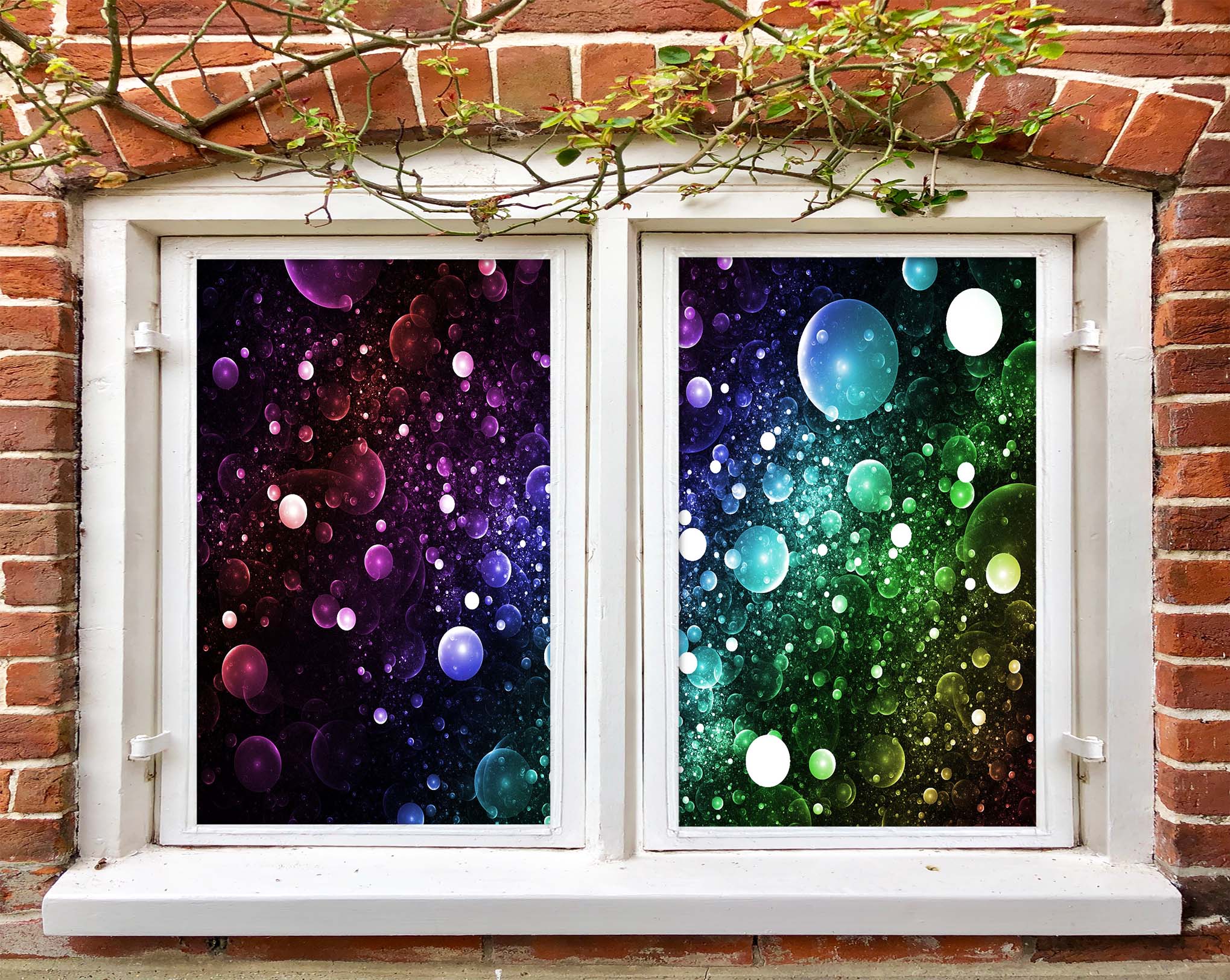 3D Cosmic Starry Sky 253 Window Film Print Sticker Cling Stained Glass UV Block