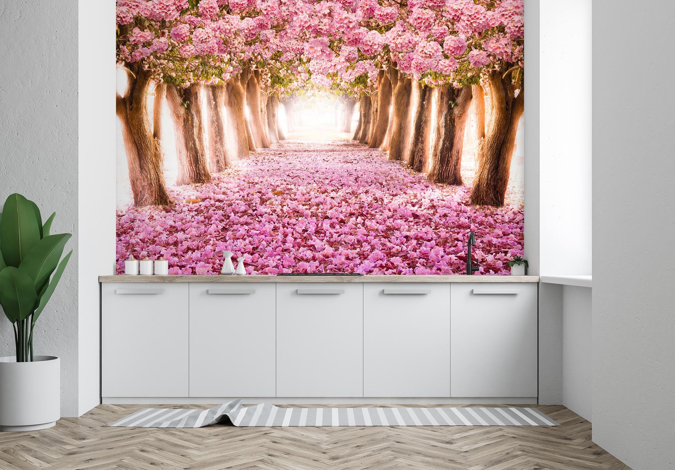 3D Cherry Blossom 148 Wall Murals