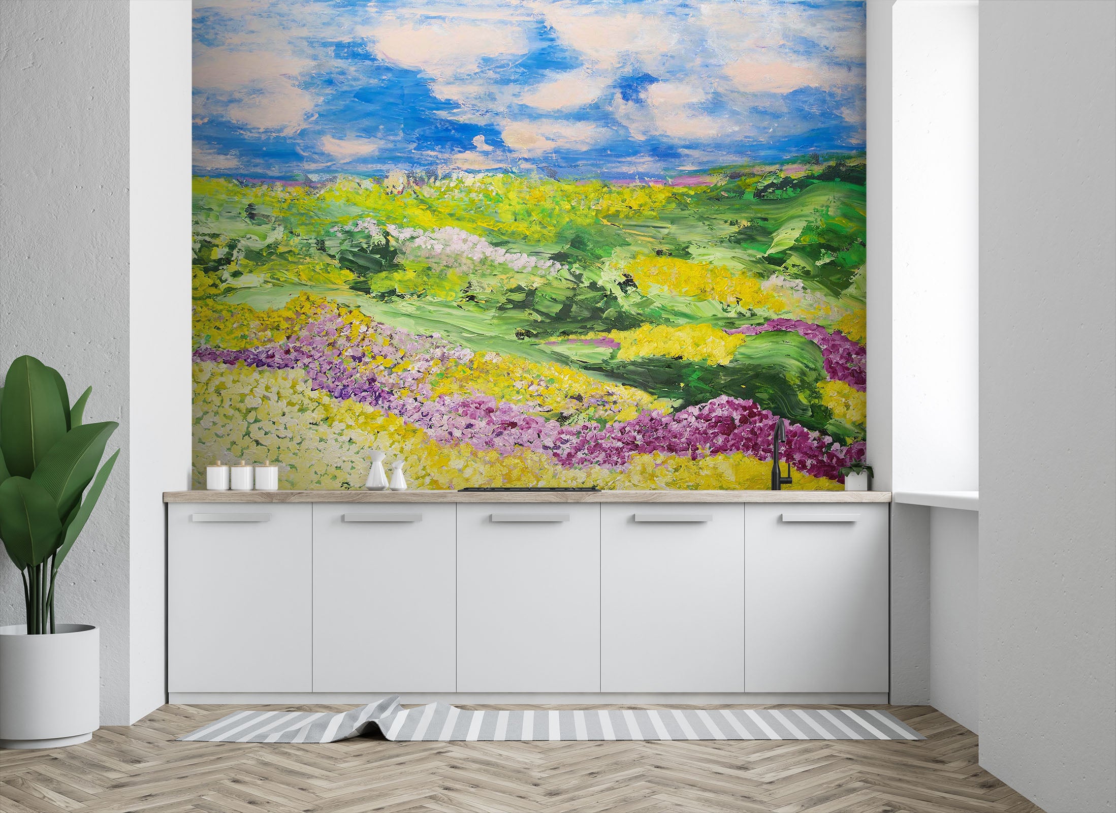 3D French Valley 115 Allan P. Friedlander Wall Mural Wall Murals