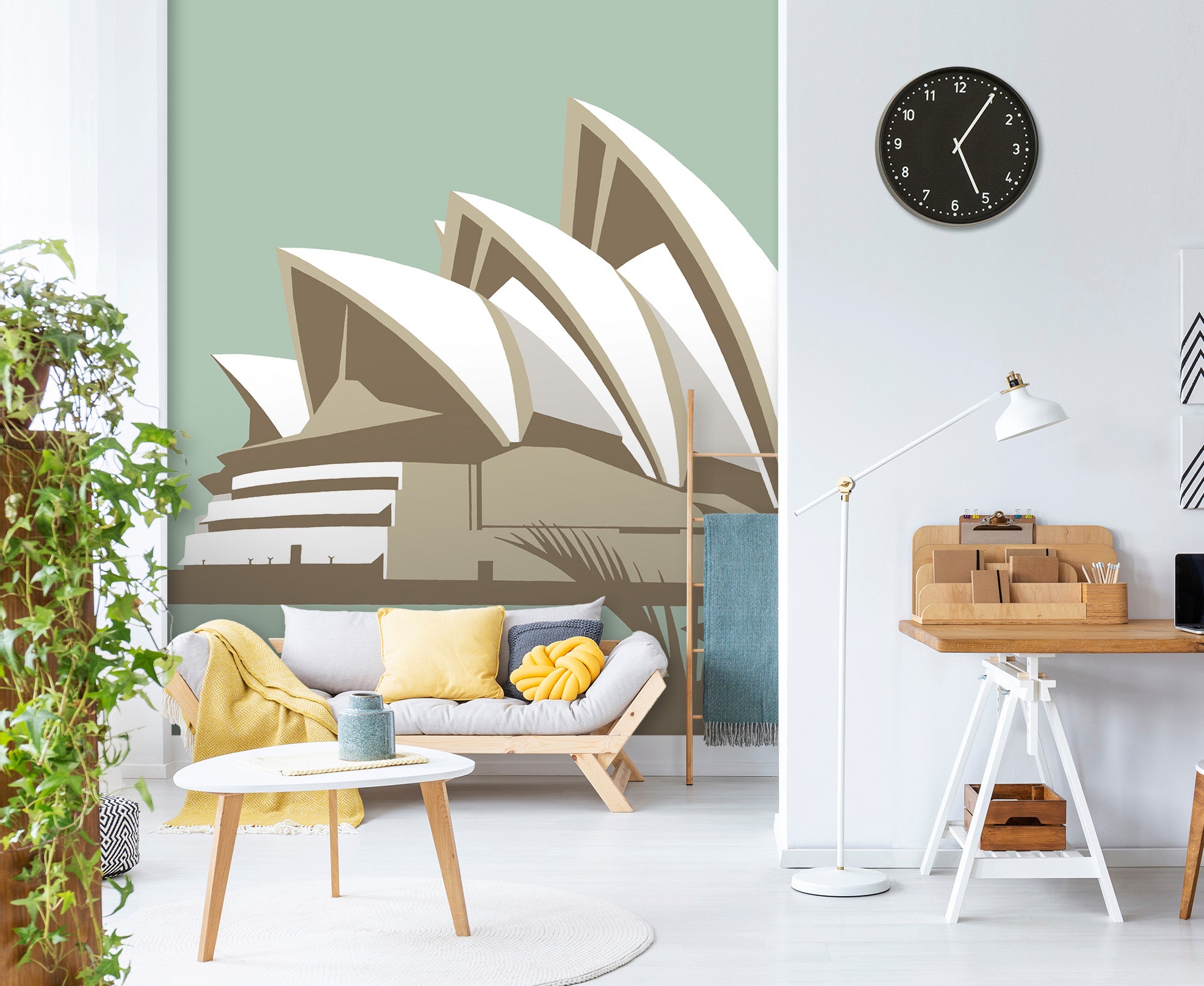 3D Sydney Opera House 1072 Steve Read Wall Mural Wall Murals