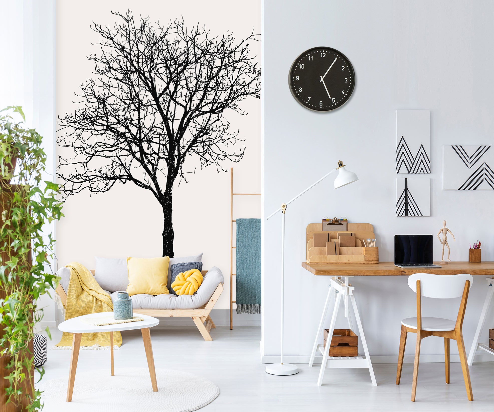 3D Dead Tree 1413 Boris Draschoff Wall Mural Wall Murals