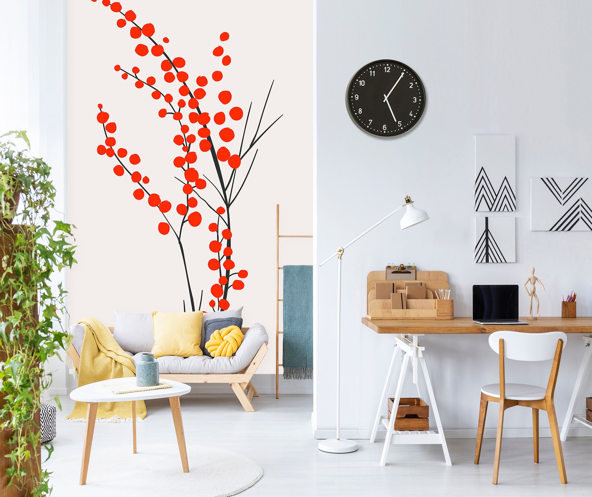 3D Red Fruit 1539 Boris Draschoff Wall Mural Wall Murals