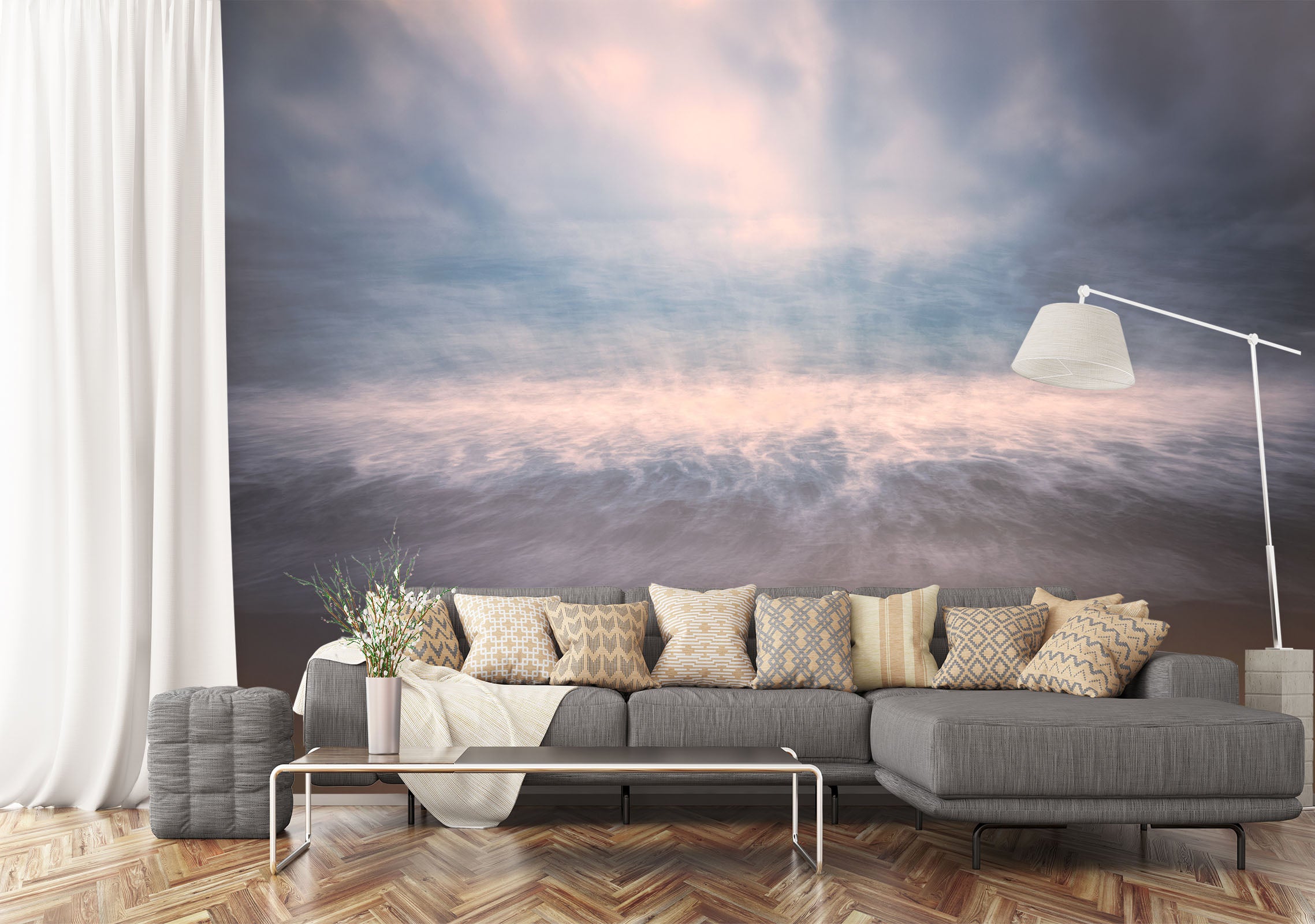 3D Yellow Sand Sky 1412 Marco Carmassi Wall Mural Wall Murals