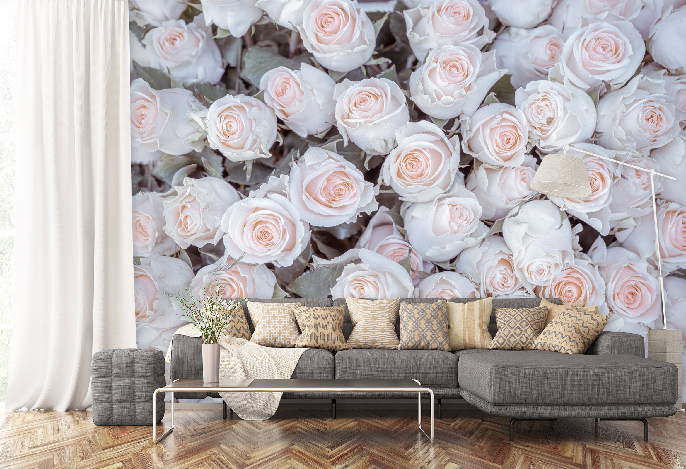 3D Rose Bouquet 6271 Assaf Frank Wall Mural Wall Murals