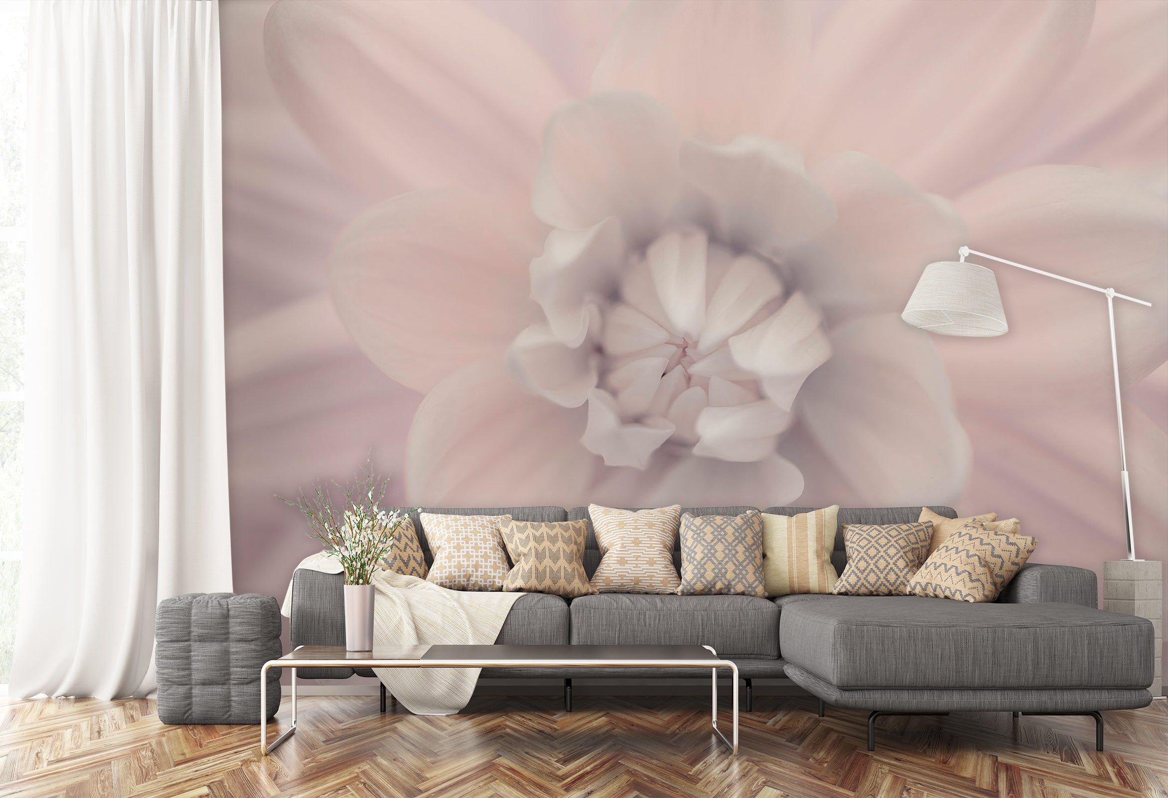 3D Bloom Flower 6209 Assaf Frank Wall Mural Wall Murals
