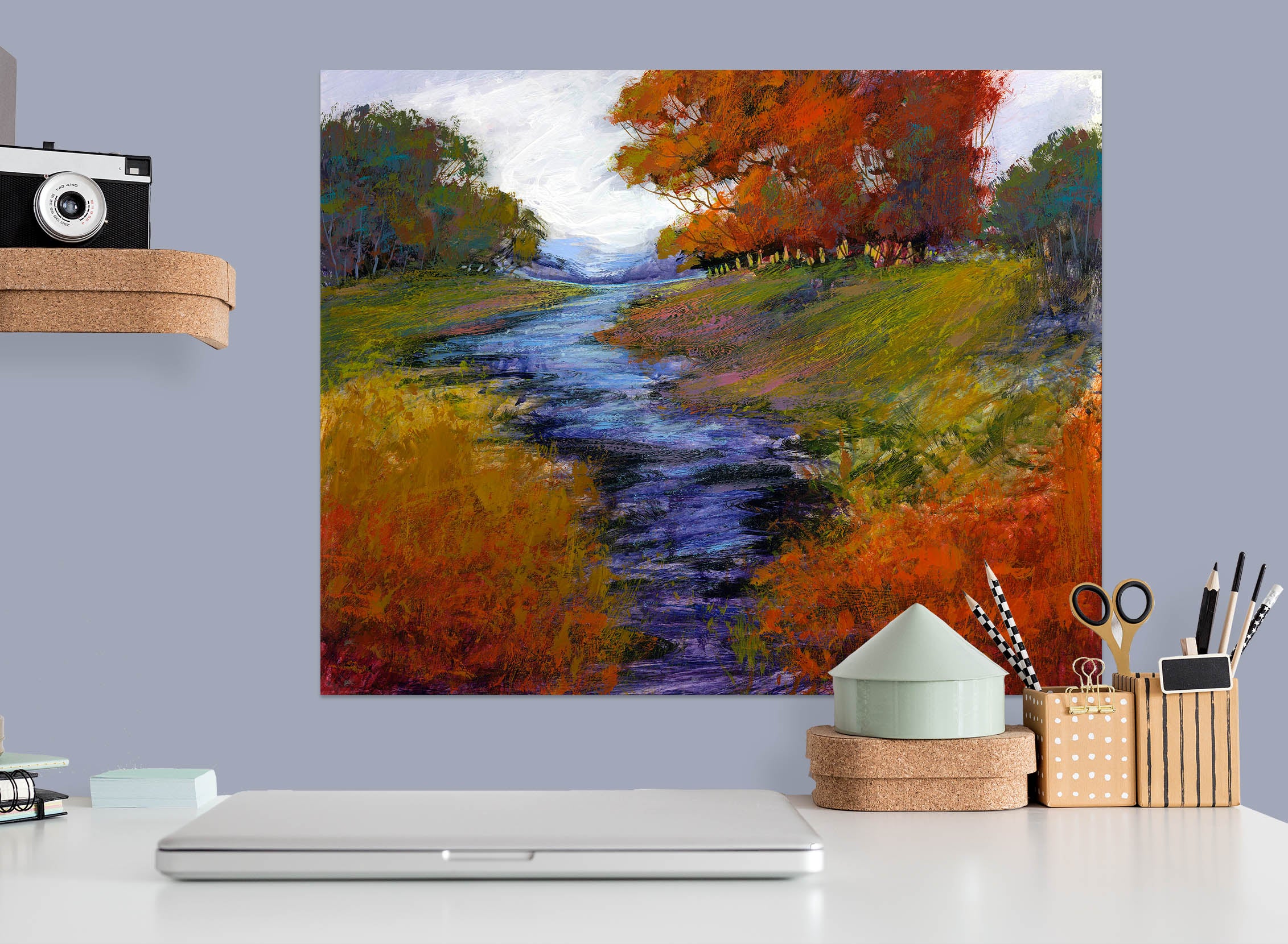 3D Clear Stream 044 Michael Tienhaara Wall Sticker