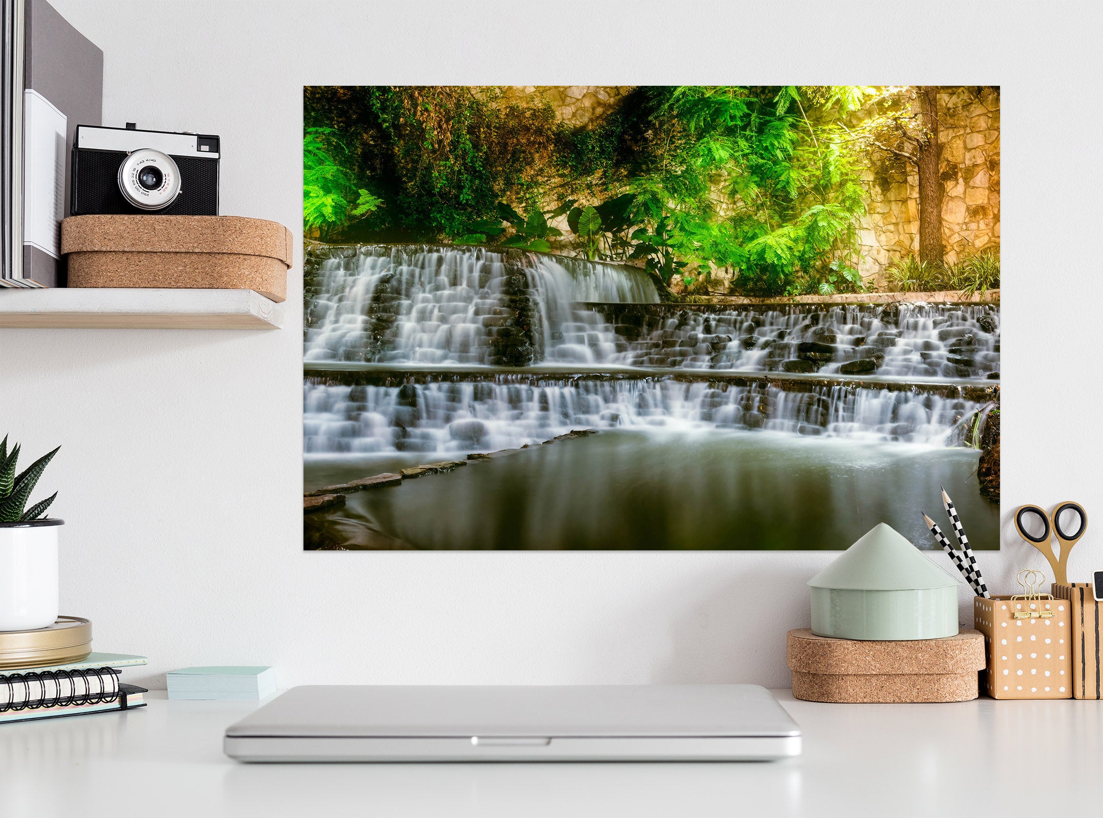 3D Waterfall Scenery 4040 Beth Sheridan Wall Sticker