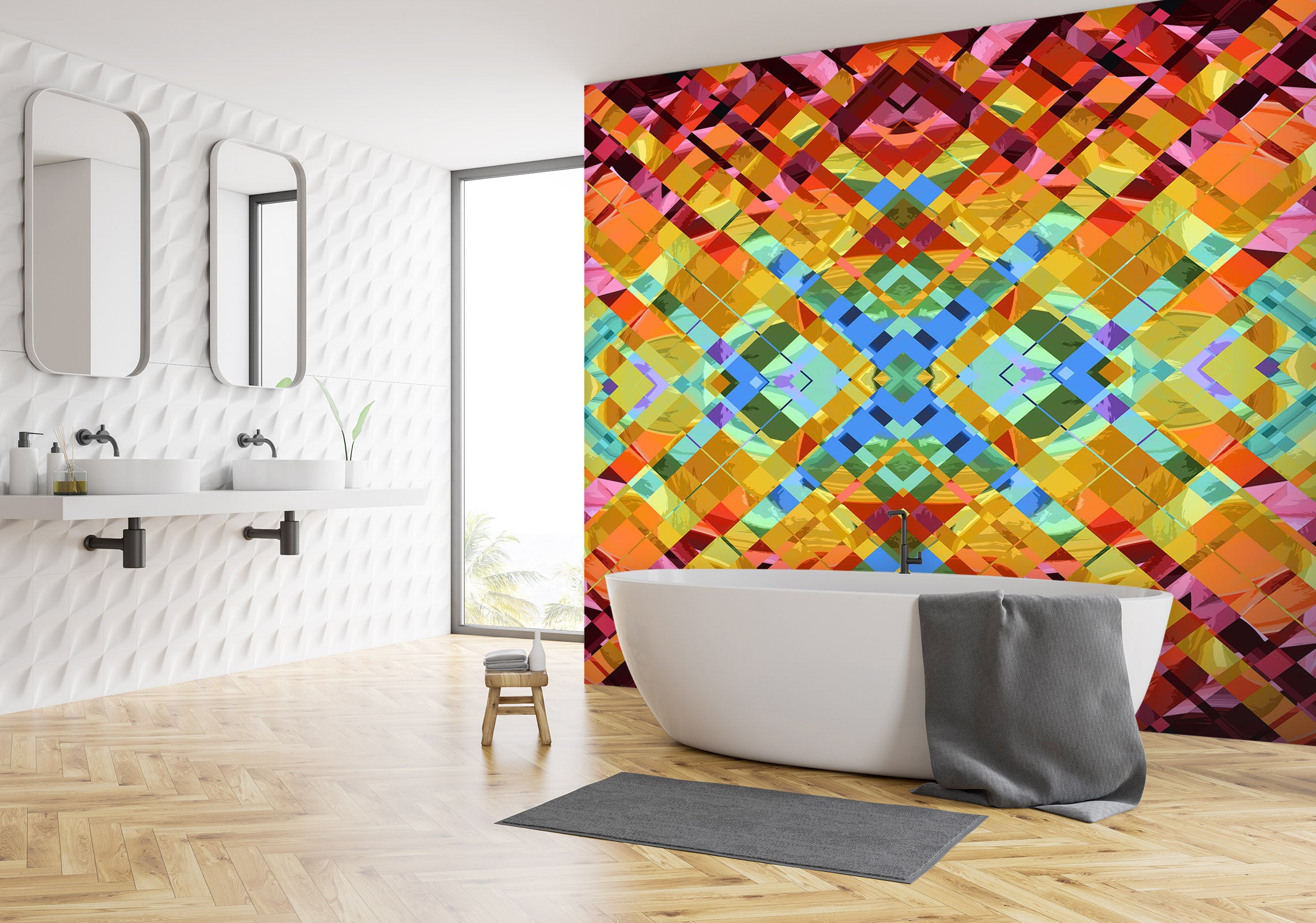 3D Color Weave 1401 Shandra Smith Wall Mural Wall Murals
