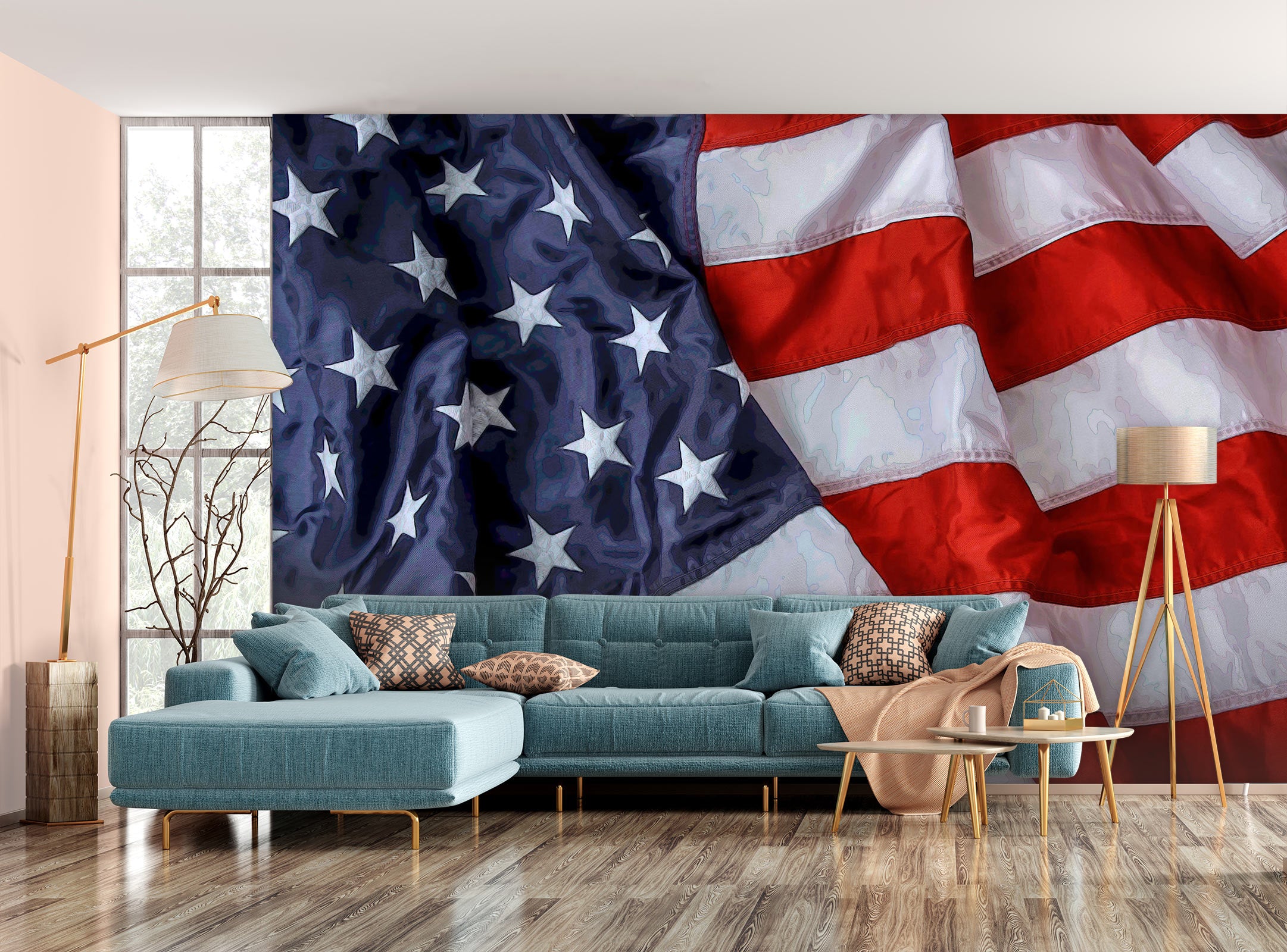3D National Flag 10883 Alius Herb Wall Mural Wall Murals