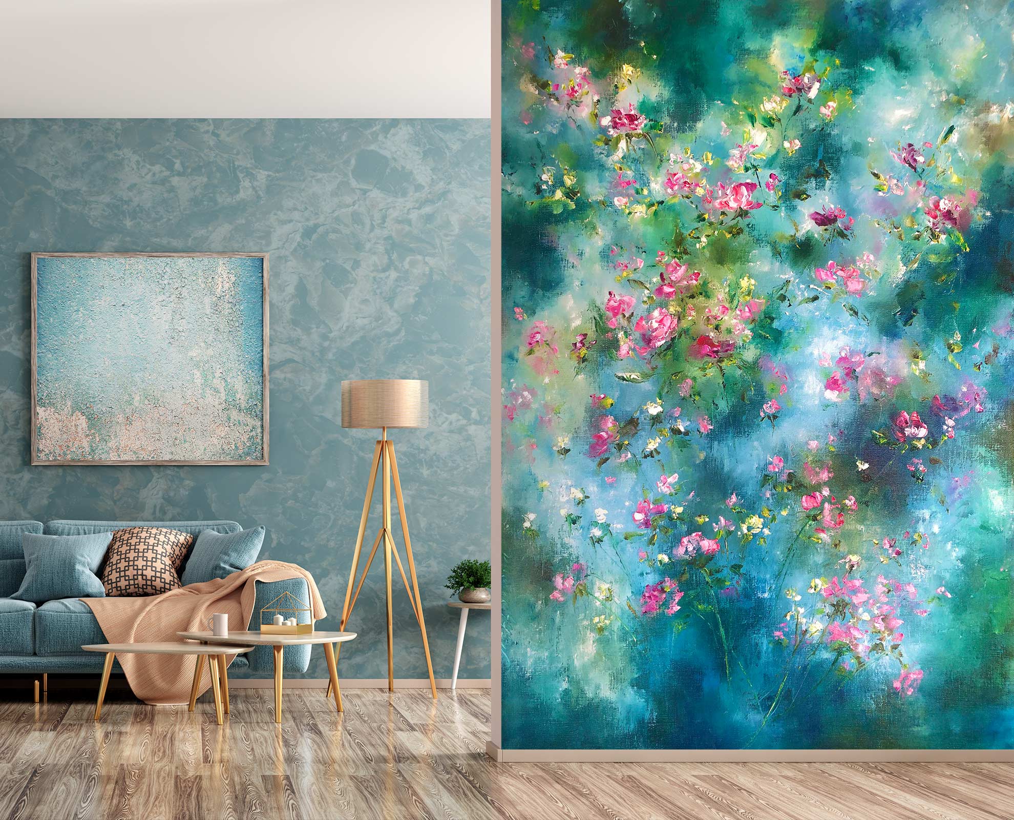 3D Beautiful Bouquet 168 Skromova Marina Wall Mural Wall Murals