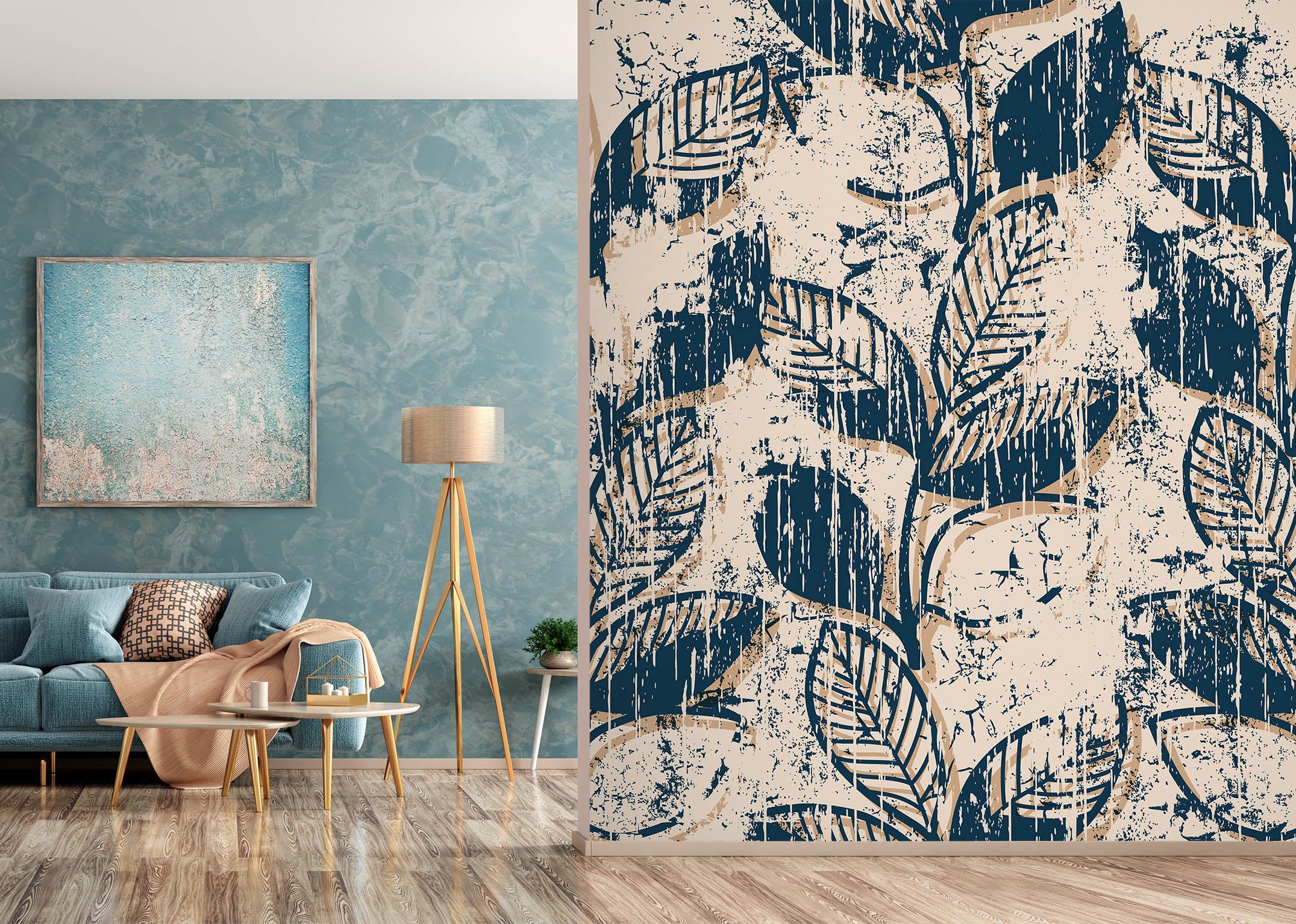 3D Leaves 57147 Wall Murals