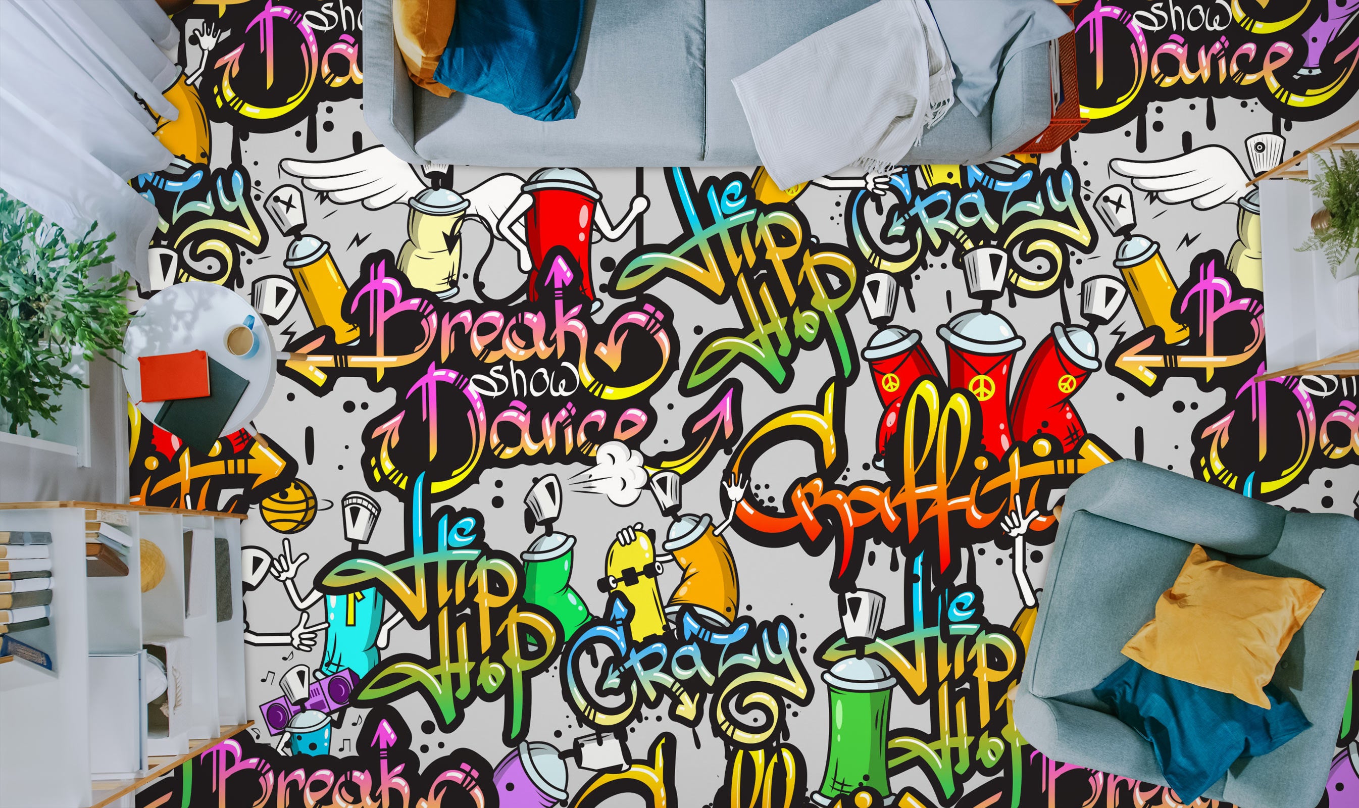 3D Free Art Letters 1161 Floor Mural  Wallpaper Murals Self-Adhesive Removable Print Epoxy