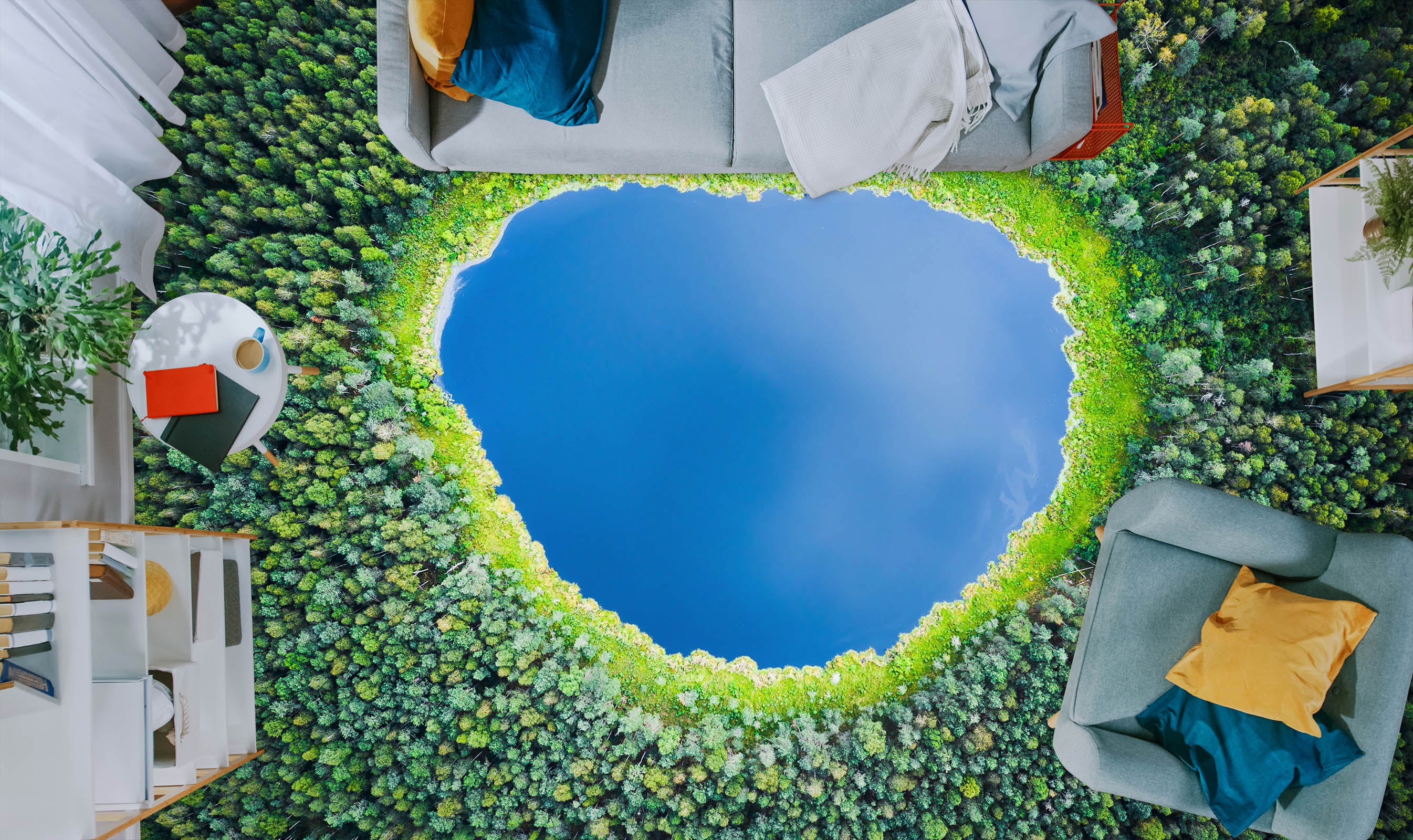 3D Love Sky 269 Floor Mural  Wallpaper Murals Rug & Mat Print Epoxy waterproof bath floor