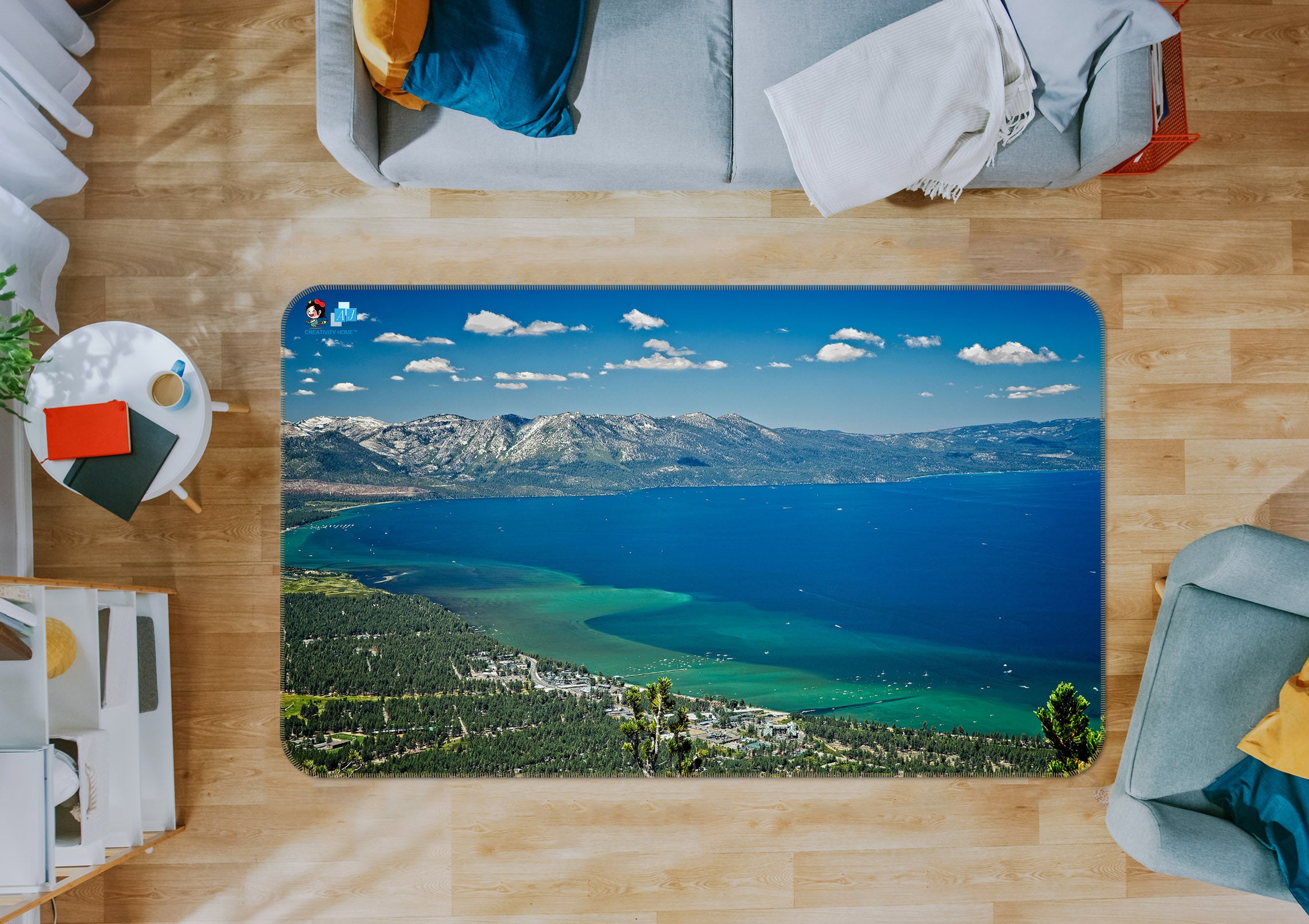 3D Ocean 62228 Kathy Barefield Rug Non Slip Rug Mat