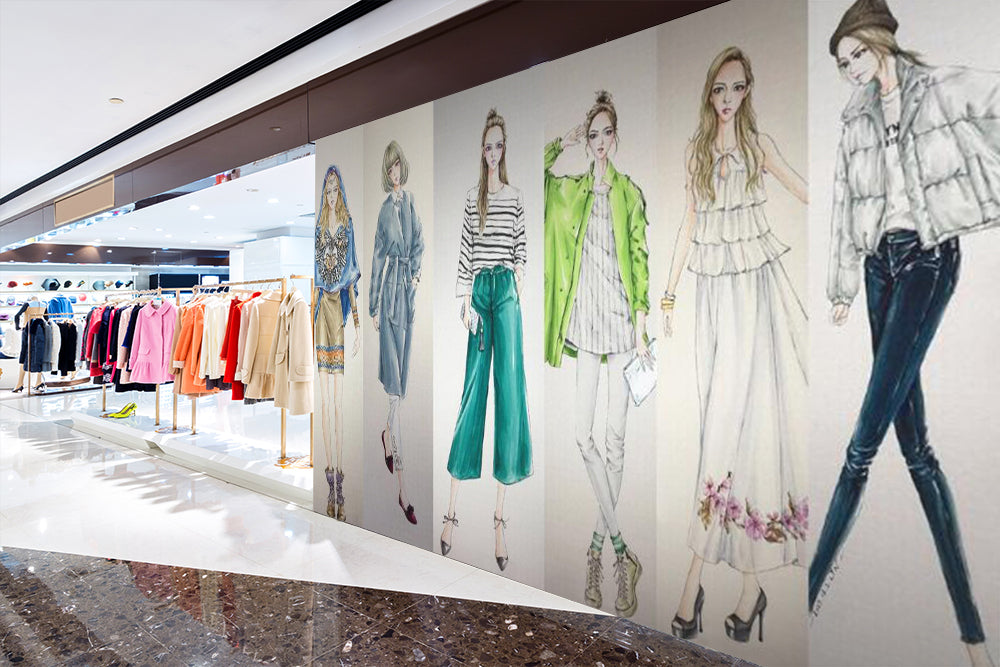 3D Summer Clothes 1595 Wall Murals