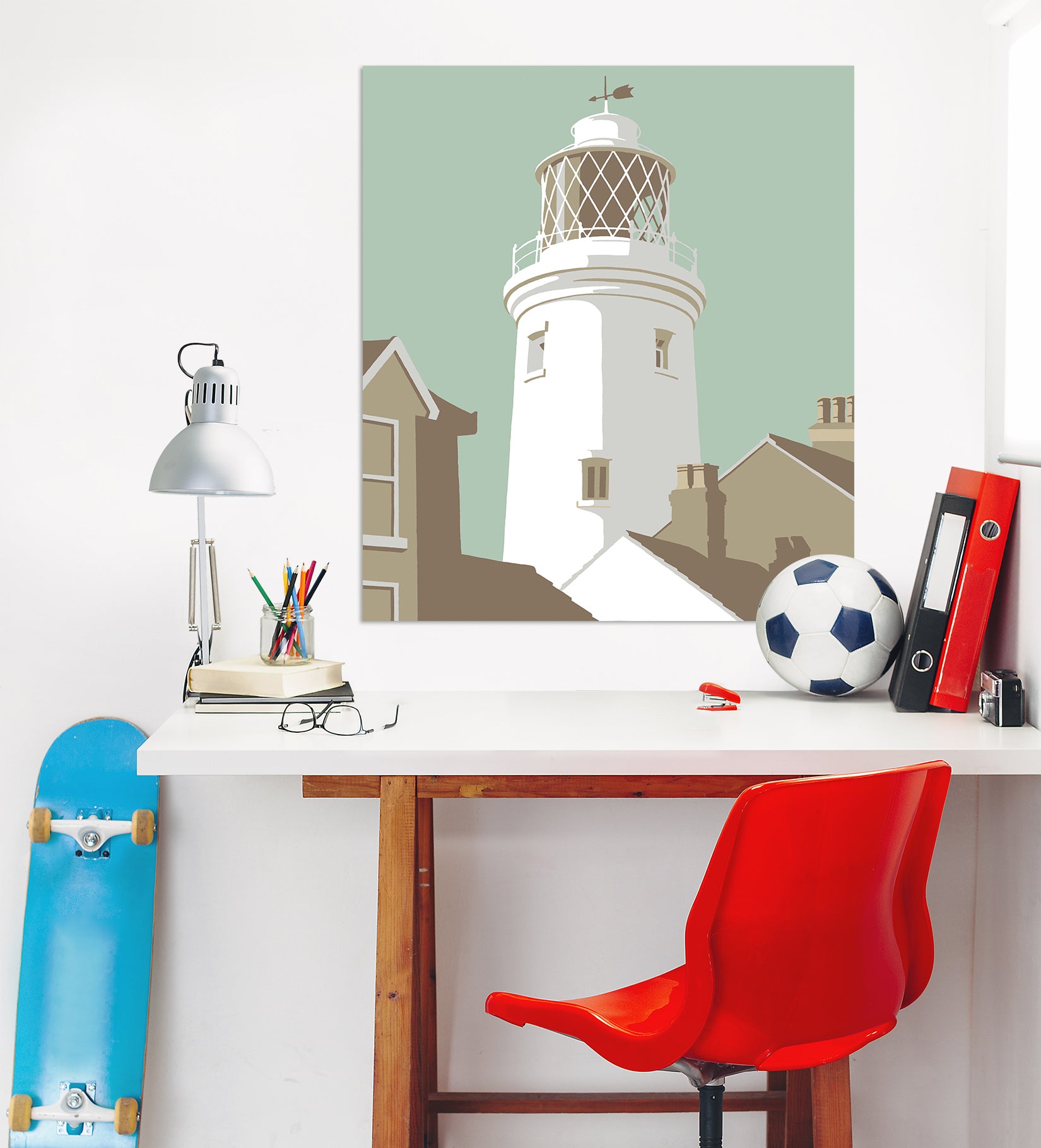 3D Southwold Lighthouse 065 Steve Read Wall Sticker