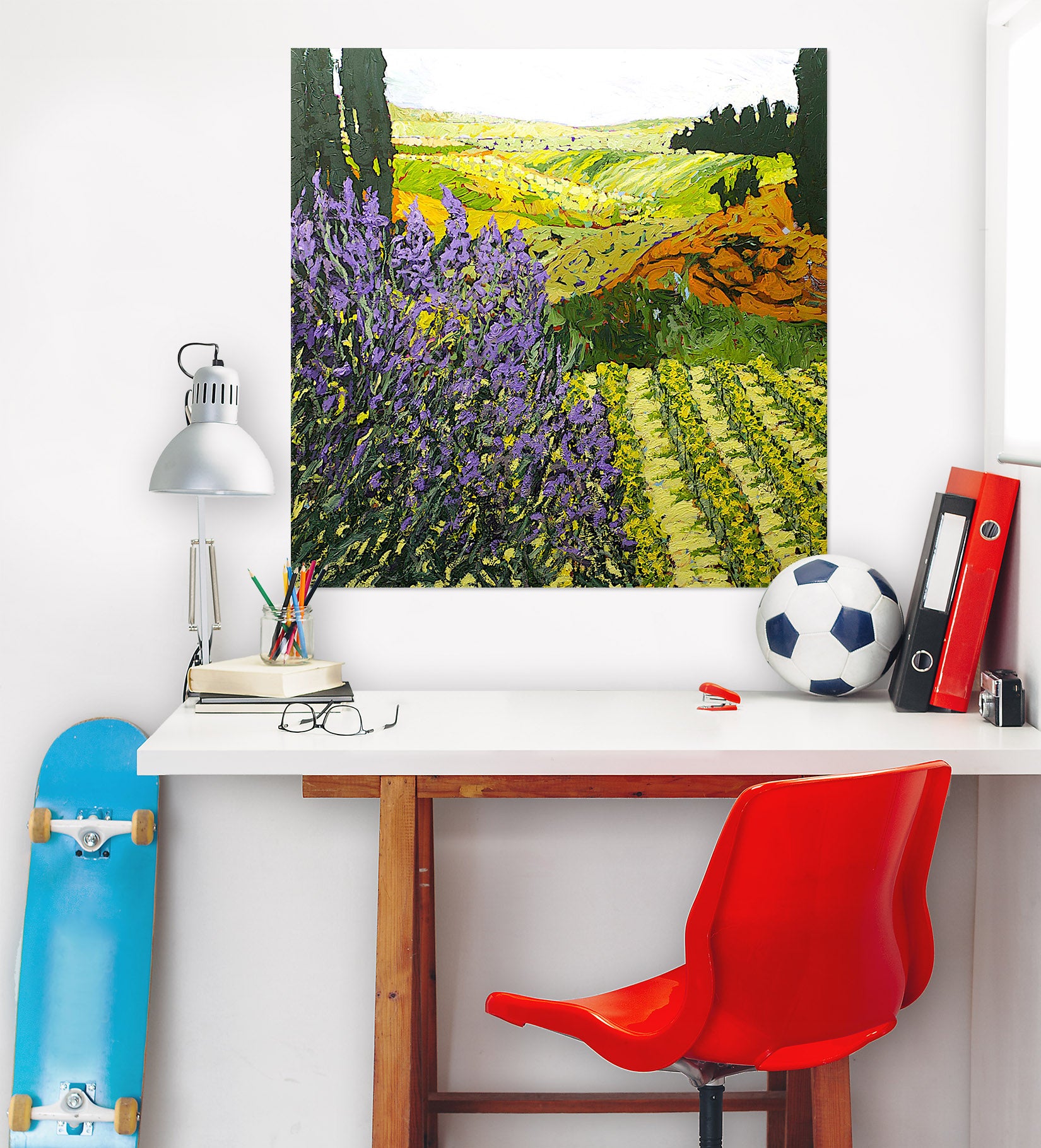 3D Summer Garden 121 Allan P. Friedlander Wall Sticker