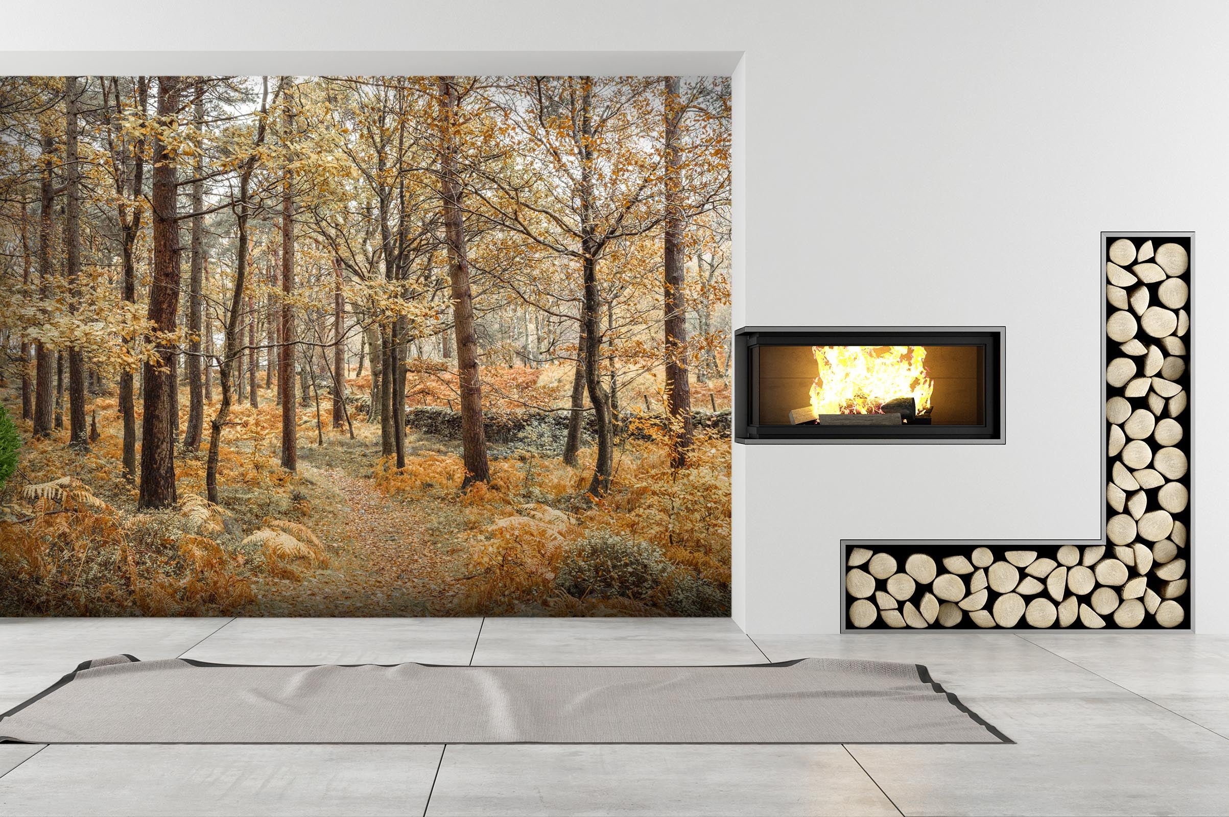 3D Maple Forest 054 Assaf Frank Wall Mural Wall Murals