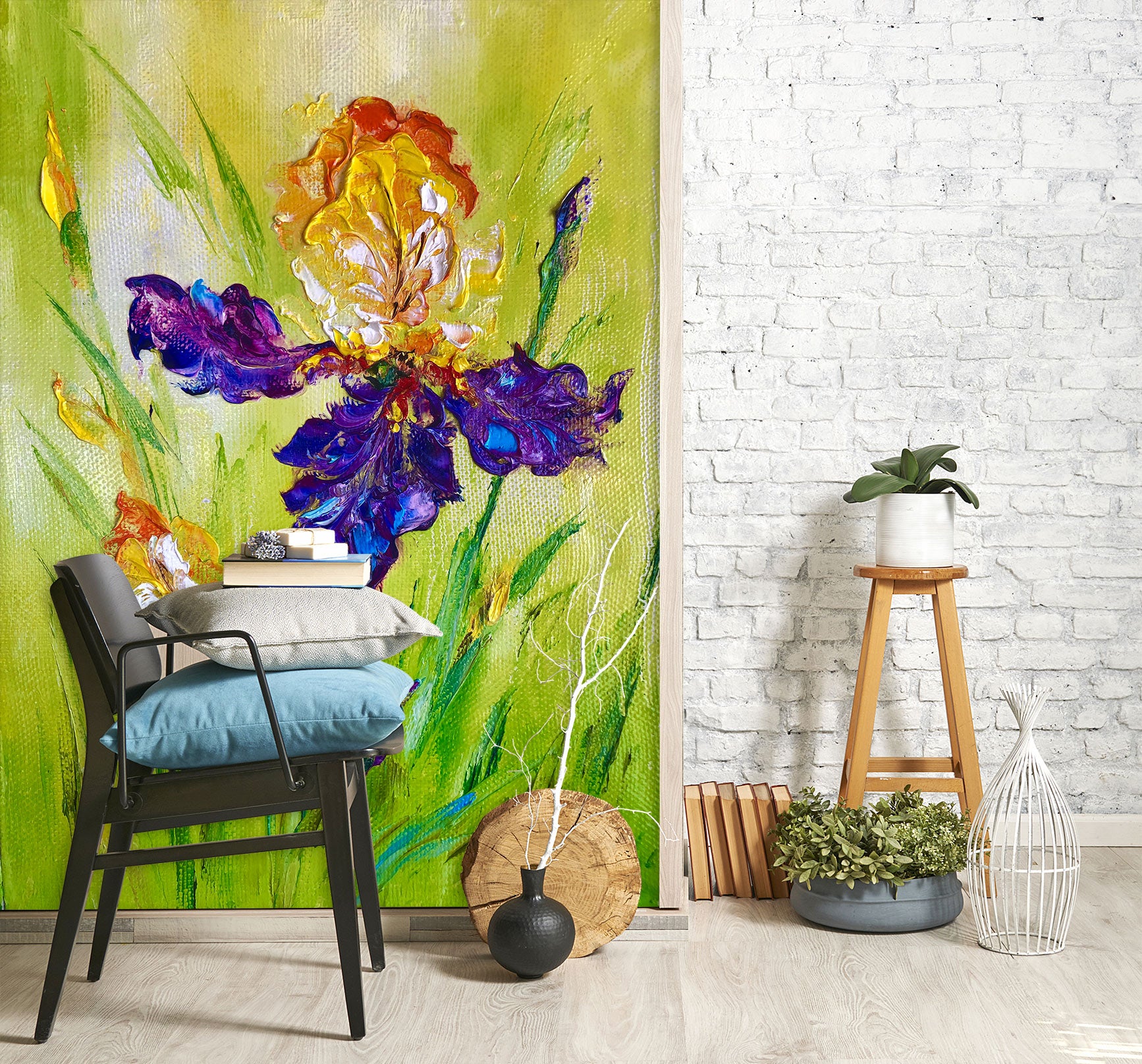 3D Beautiful Flower 164 Skromova Marina Wall Mural Wall Murals