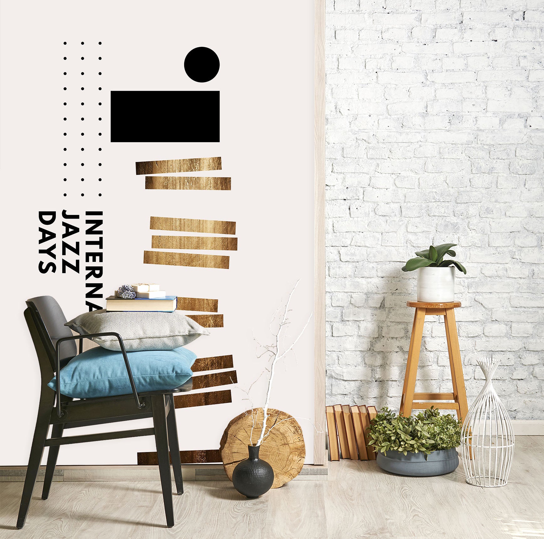 3D Simple Modern 1470 Boris Draschoff Wall Mural Wall Murals