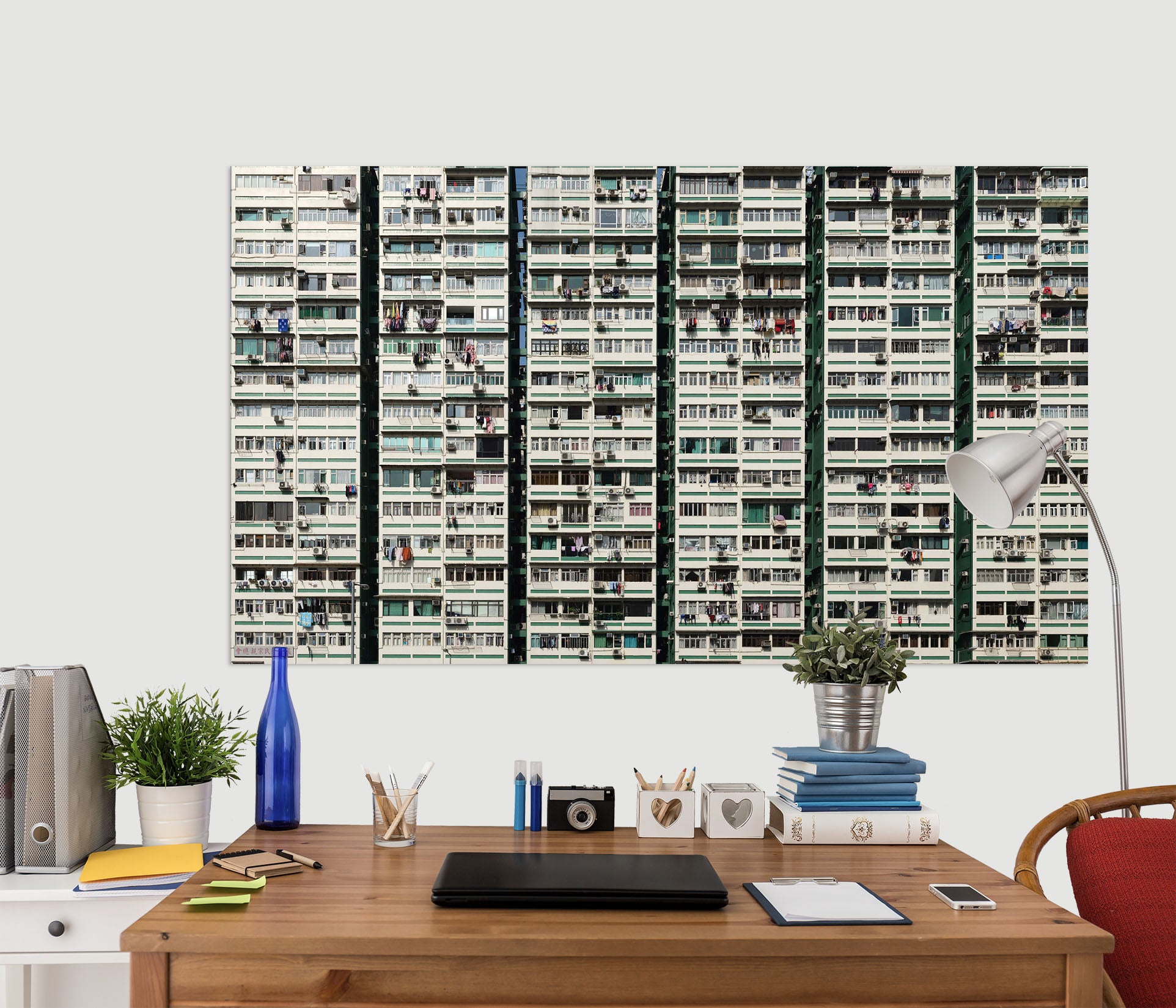 3D Tall Building 155 Marco Carmassi Wall Sticker