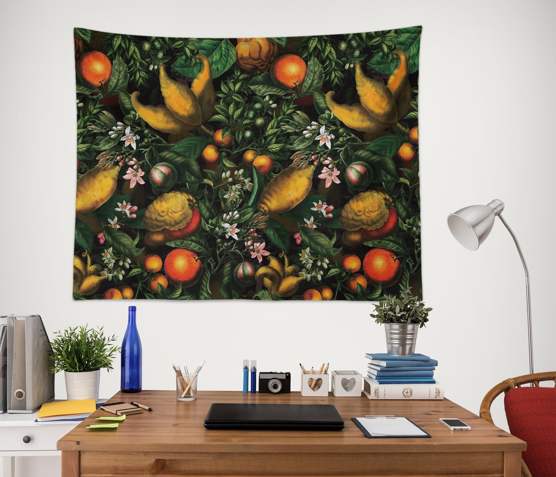 3D Fruit Orange 5305 Uta Naumann Tapestry Hanging Cloth Hang