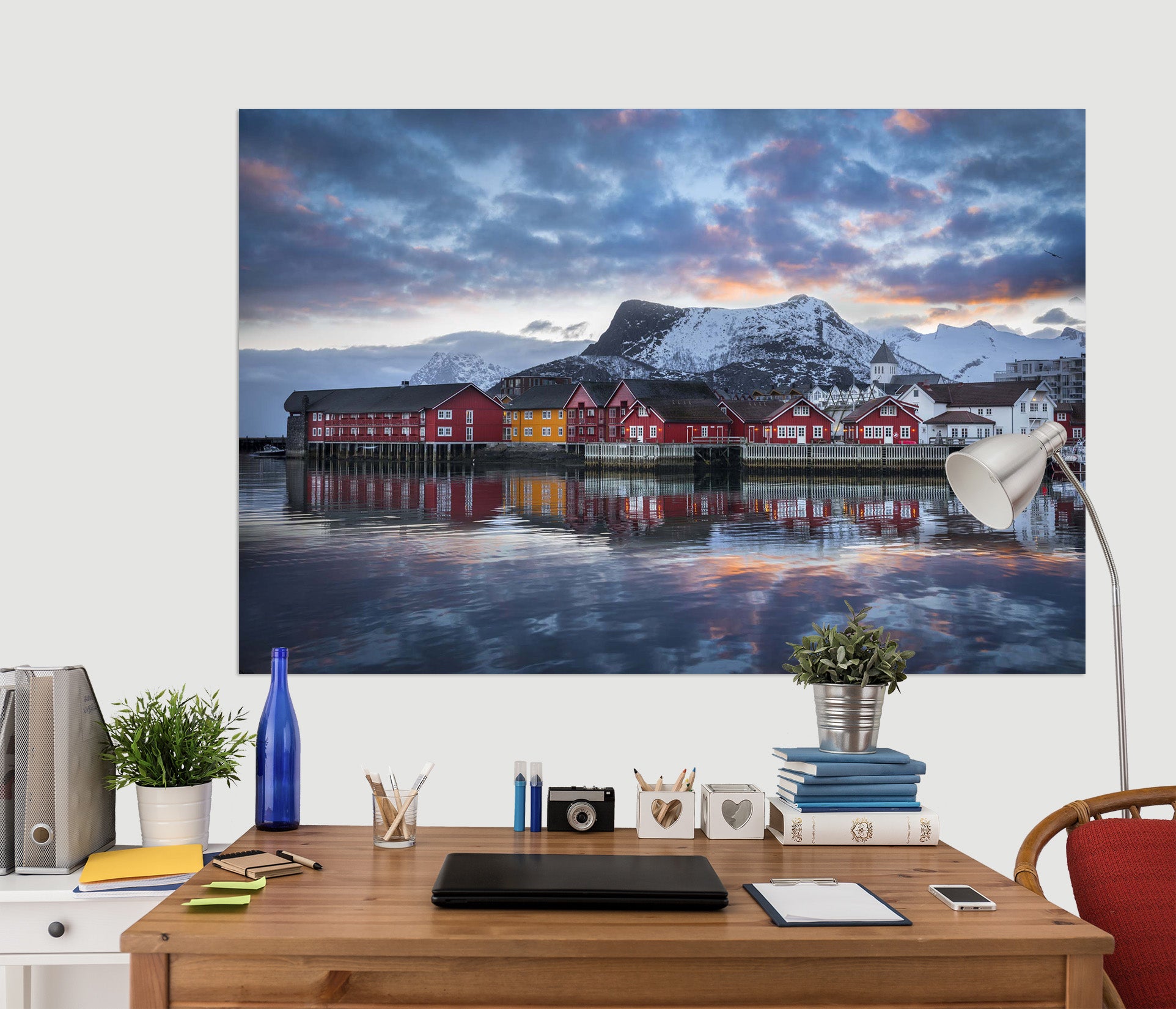 3D Water City 188 Marco Carmassi Wall Sticker