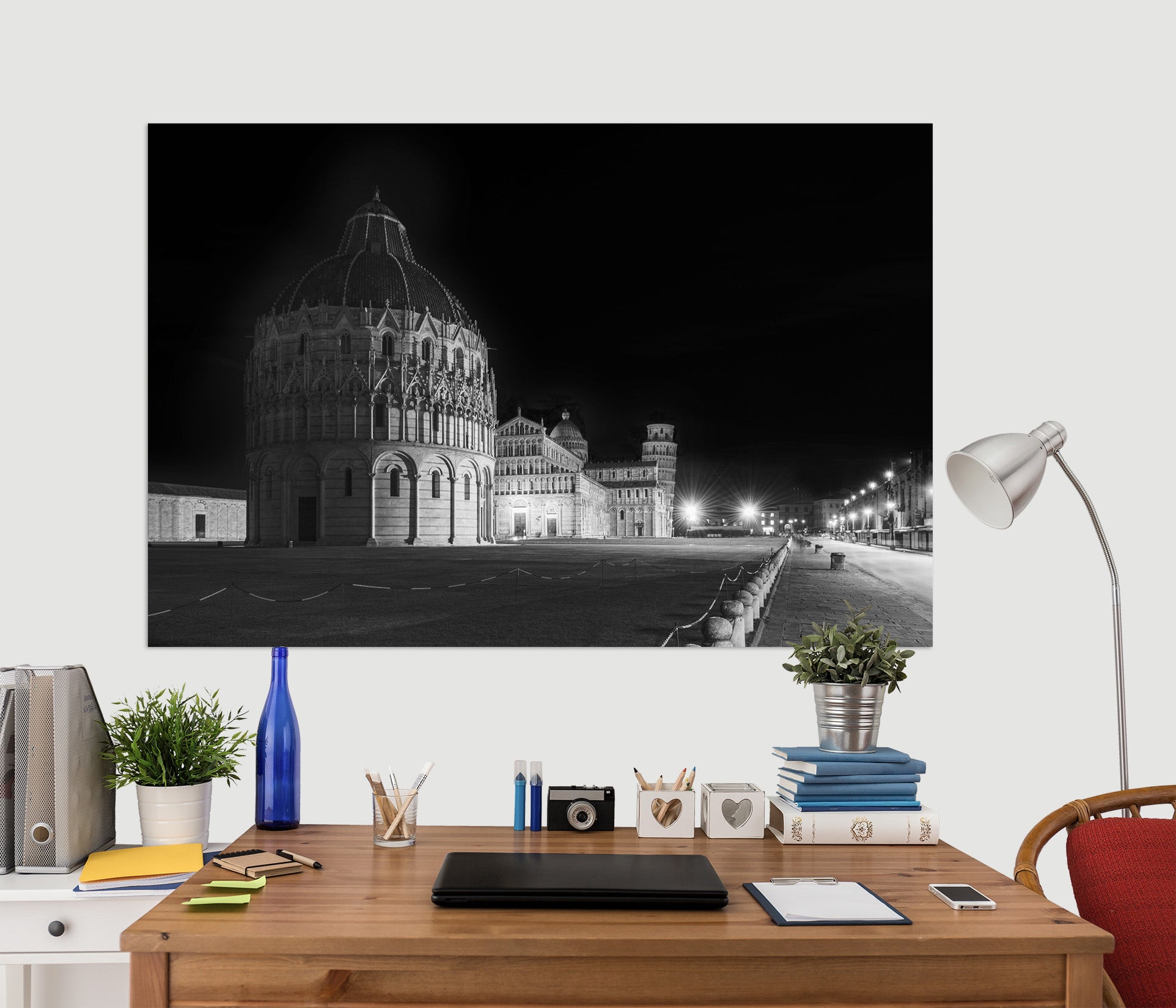 3D Night Castle 115 Marco Carmassi Wall Sticker