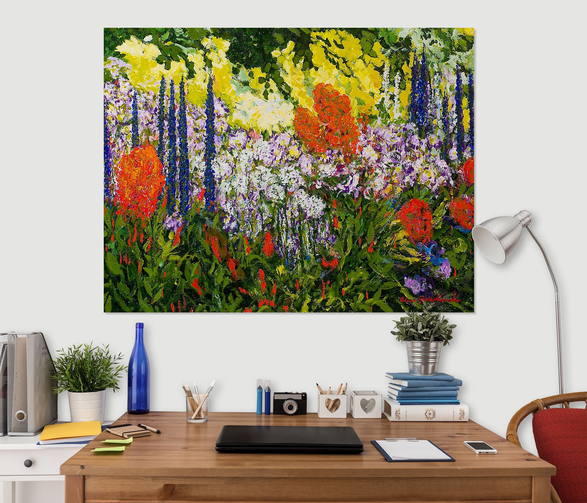 3D Summer Garden 173 Allan P. Friedlander Wall Sticker