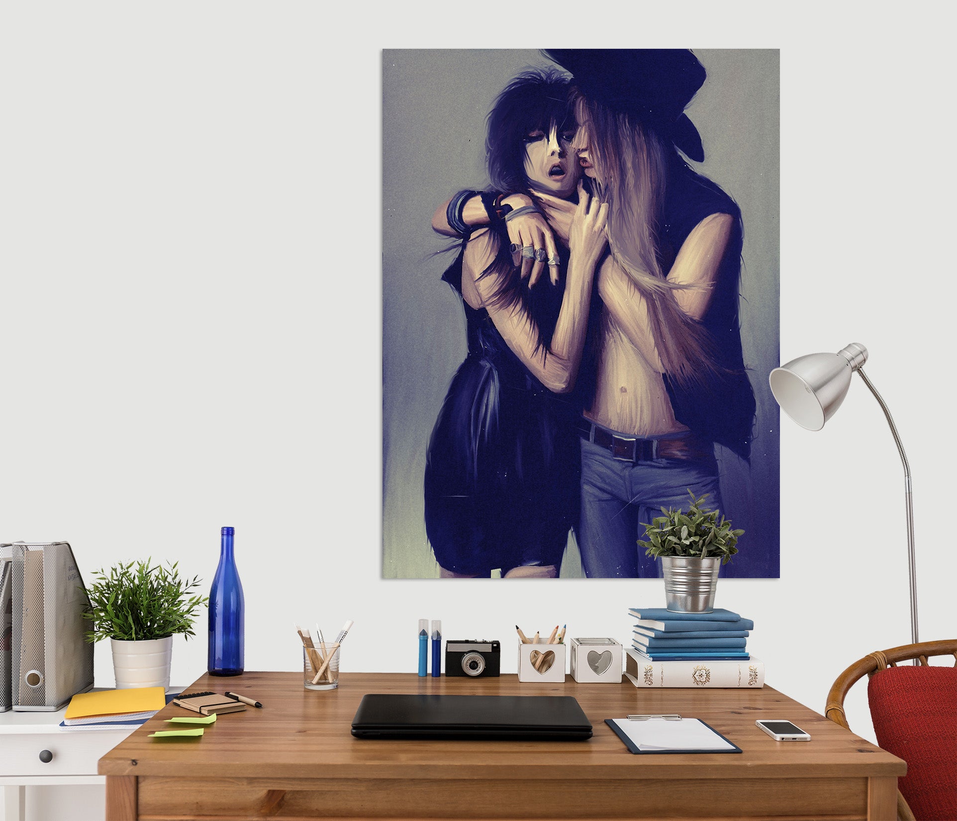 3D Fashionable Costume 023 Marco Cavazzana Wall Sticker