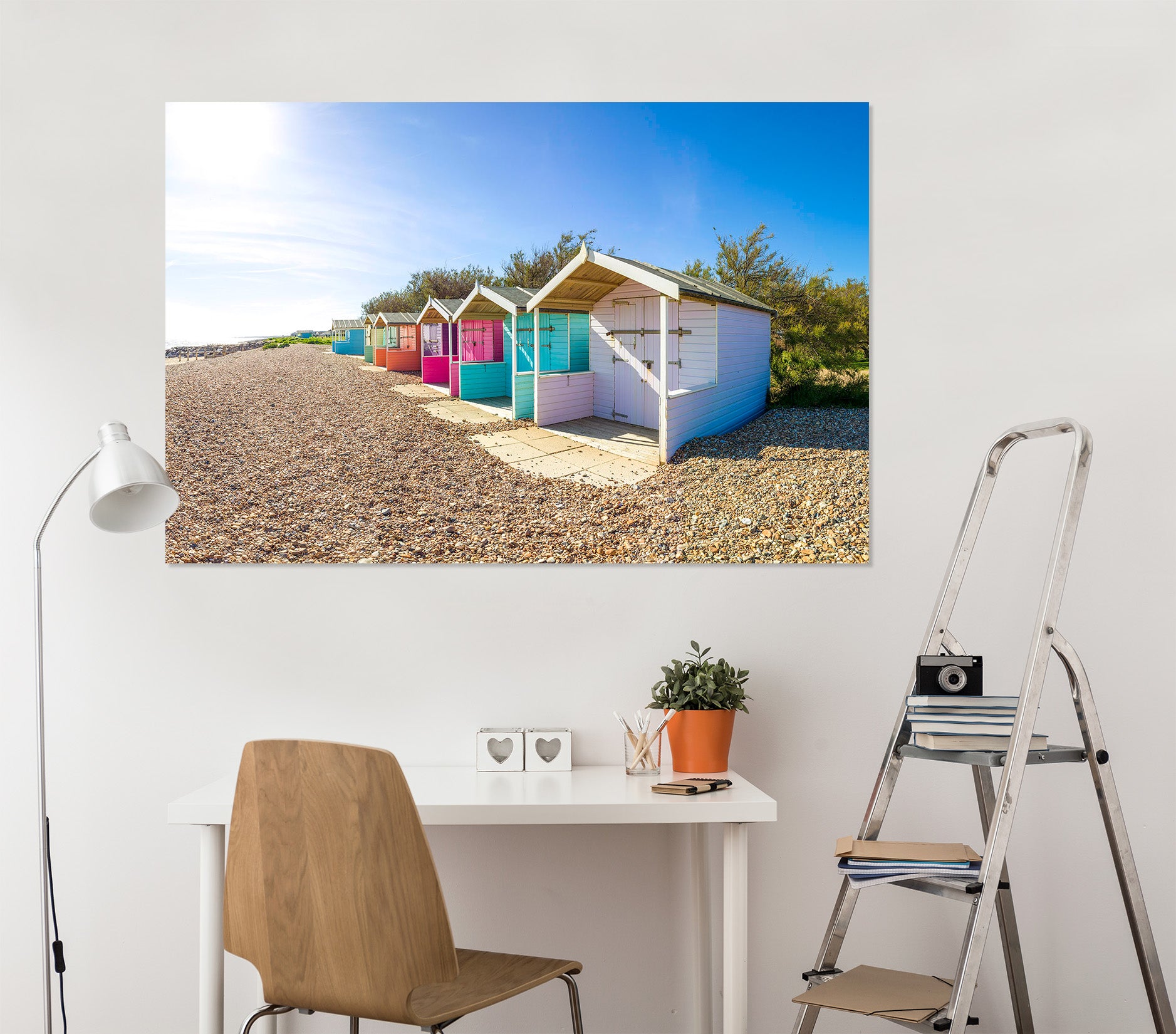 3D Desert Hut 034 Assaf Frank Wall Sticker