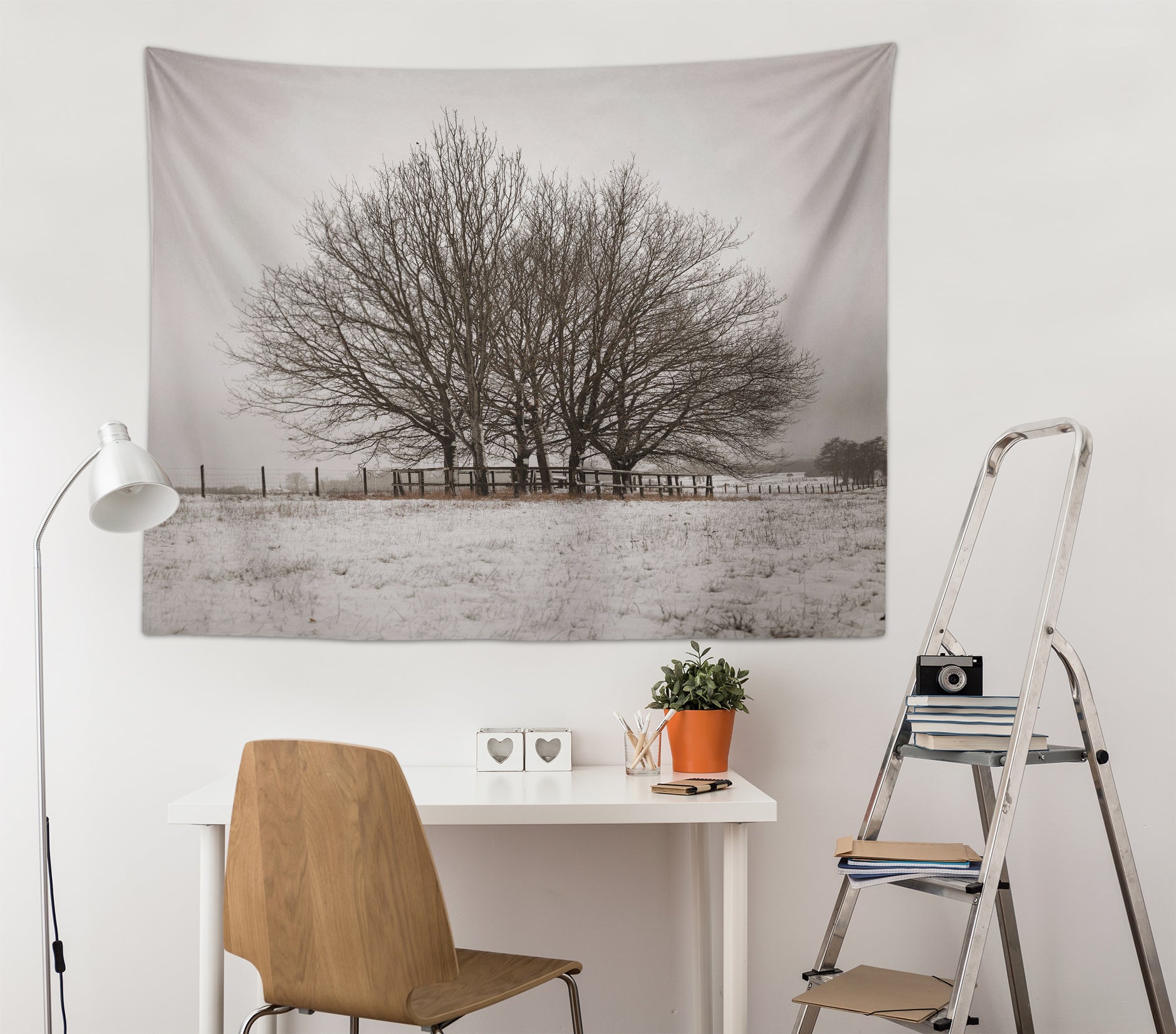 3D Dead Trees 116129 Assaf Frank Tapestry Hanging Cloth Hang