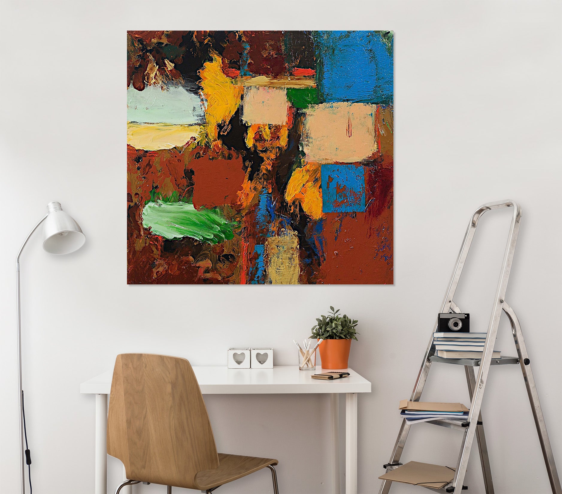 3D Color Graffiti 006 Allan P. Friedlander Wall Sticker