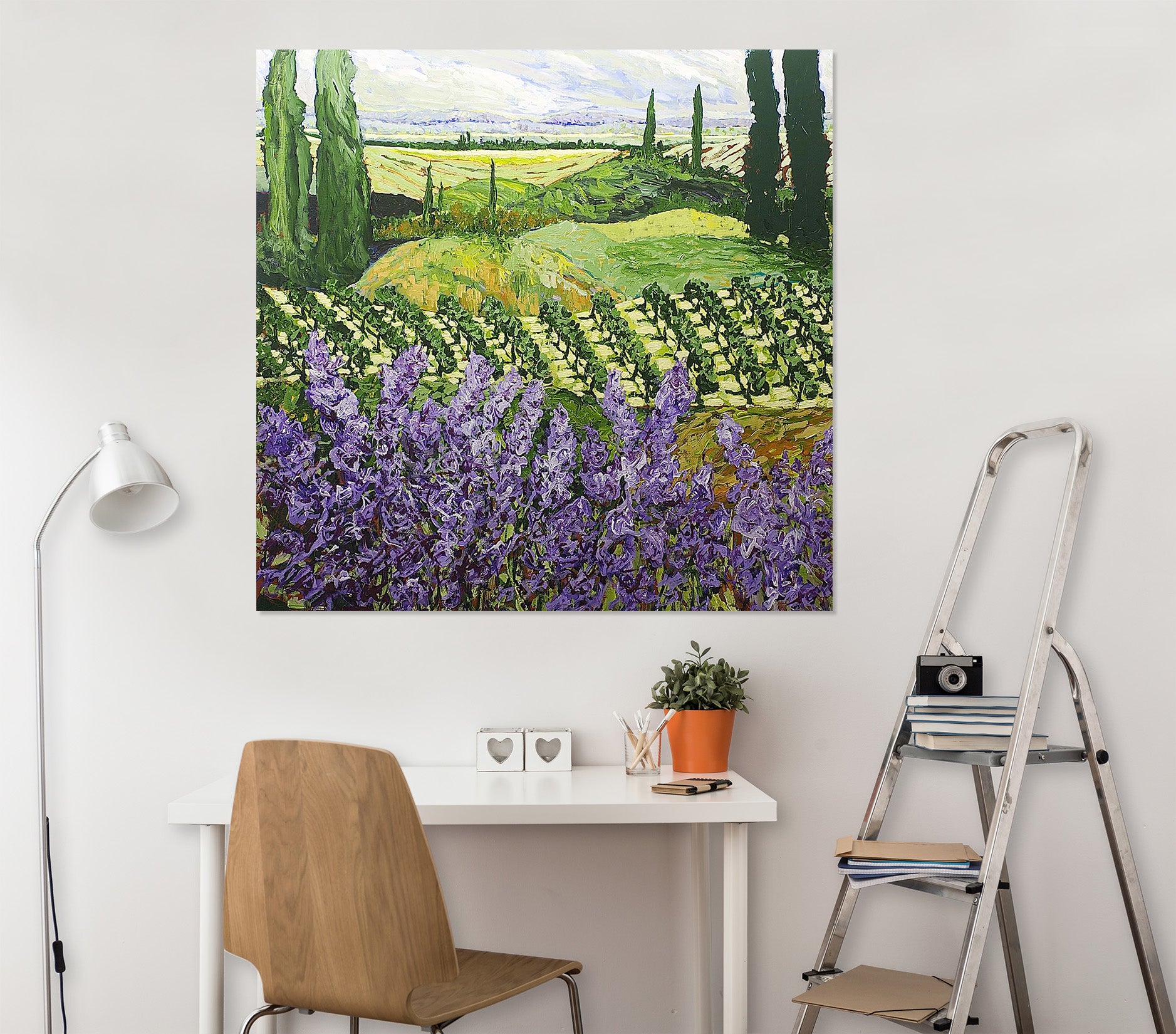 3D Green Vegetable Land 120 Allan P. Friedlander Wall Sticker