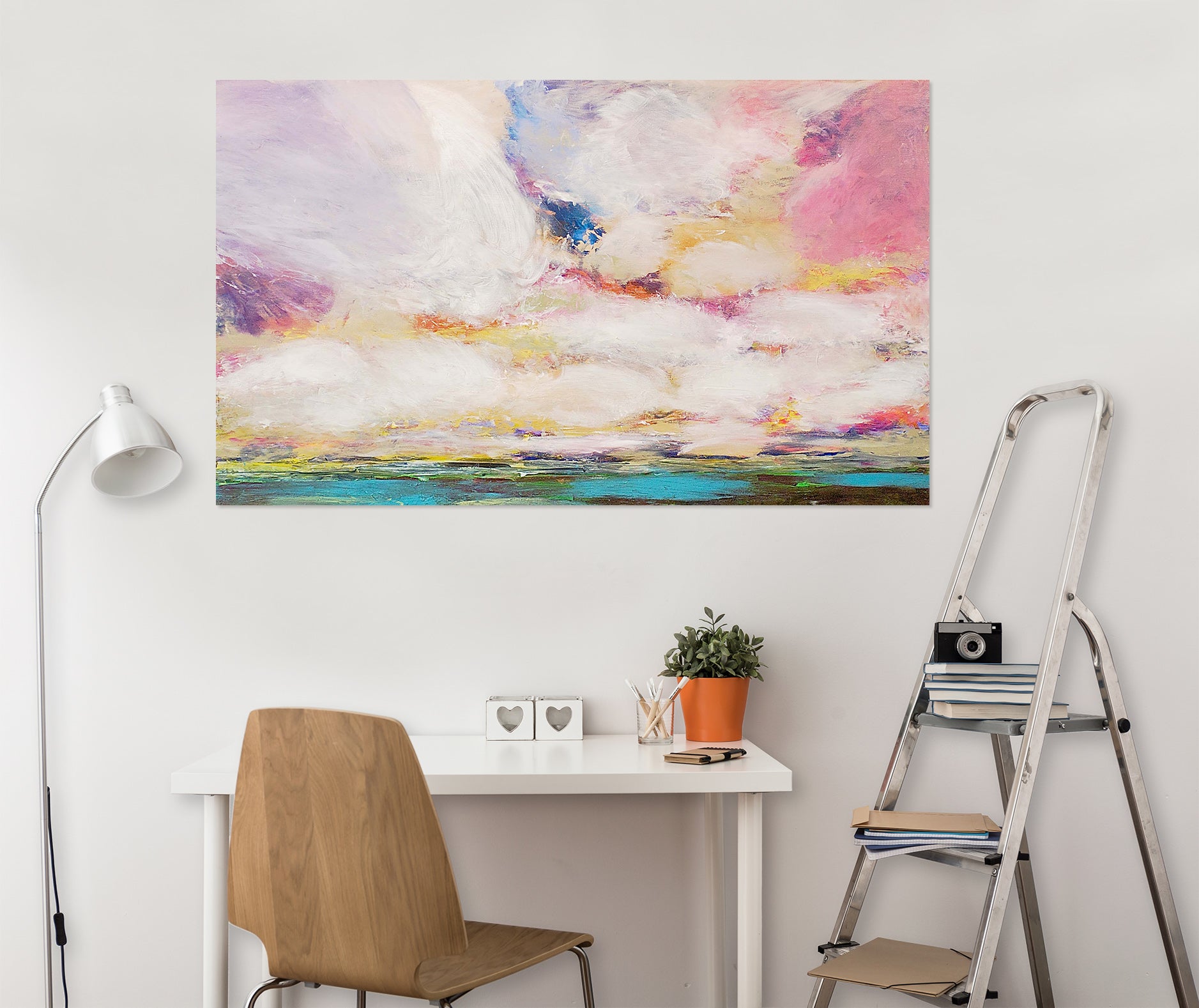 3D White Graffiti 103 Allan P. Friedlander Wall Sticker