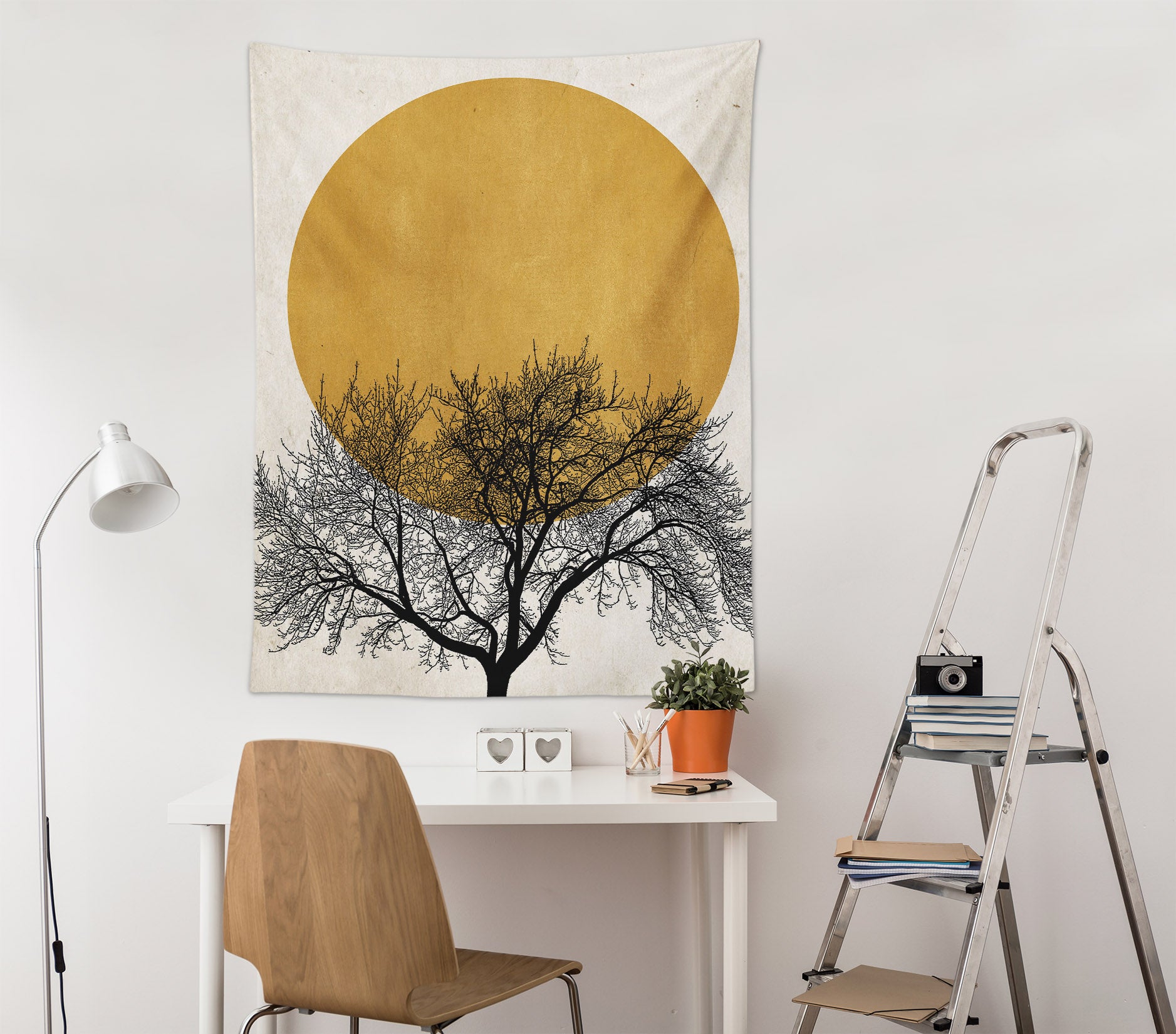 3D Branch Sun 5289 Boris Draschoff Tapestry Hanging Cloth Hang