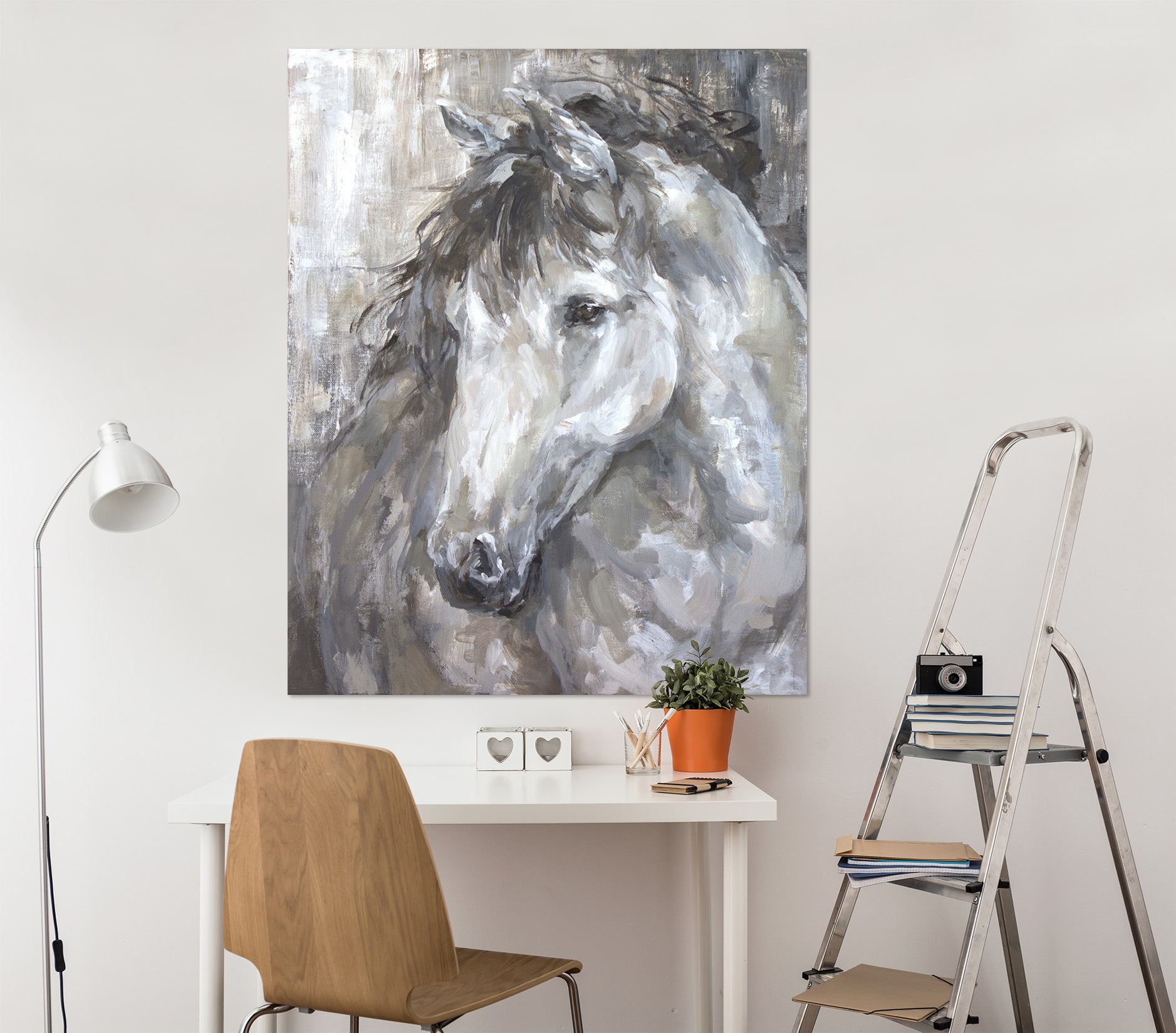 3D Painted Horse 017 Debi Coules Wall Sticker