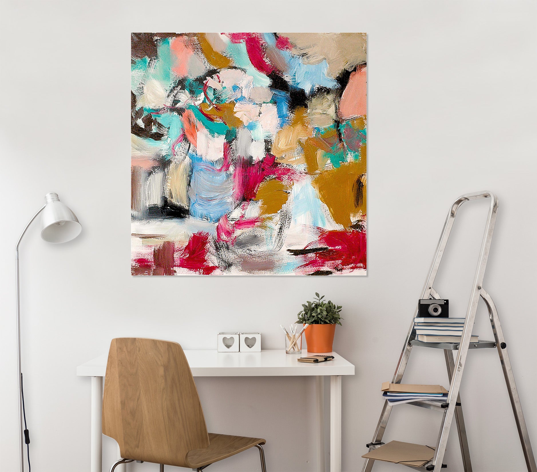 3D Color Graffiti 023 Allan P. Friedlander Wall Sticker