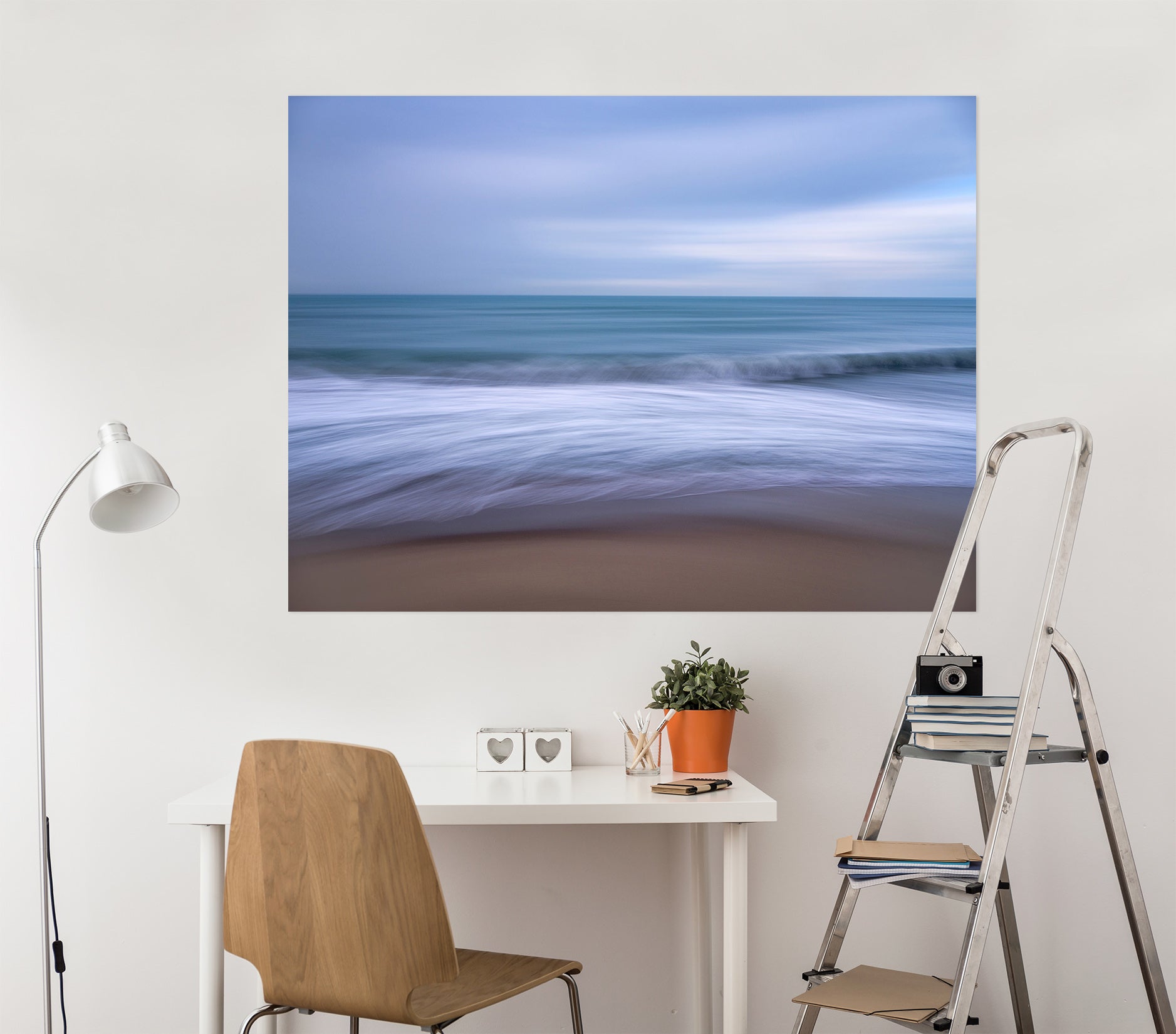 3D Beach Waves 168 Marco Carmassi Wall Sticker