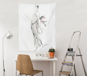 3D Skirt Model 111199 Debi Coules Tapestry Hanging Cloth Hang