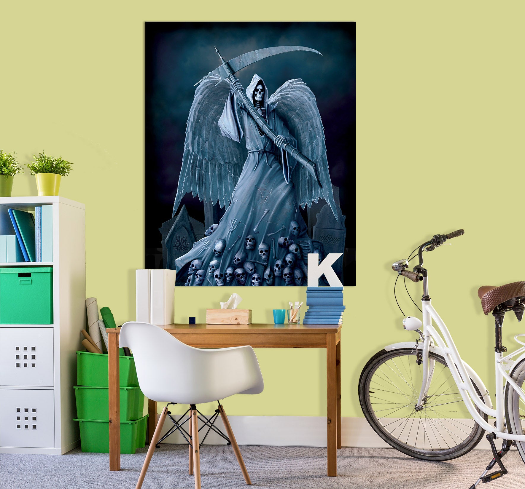 3D Death On A Hold 030 Vincent Hie Wall Sticker