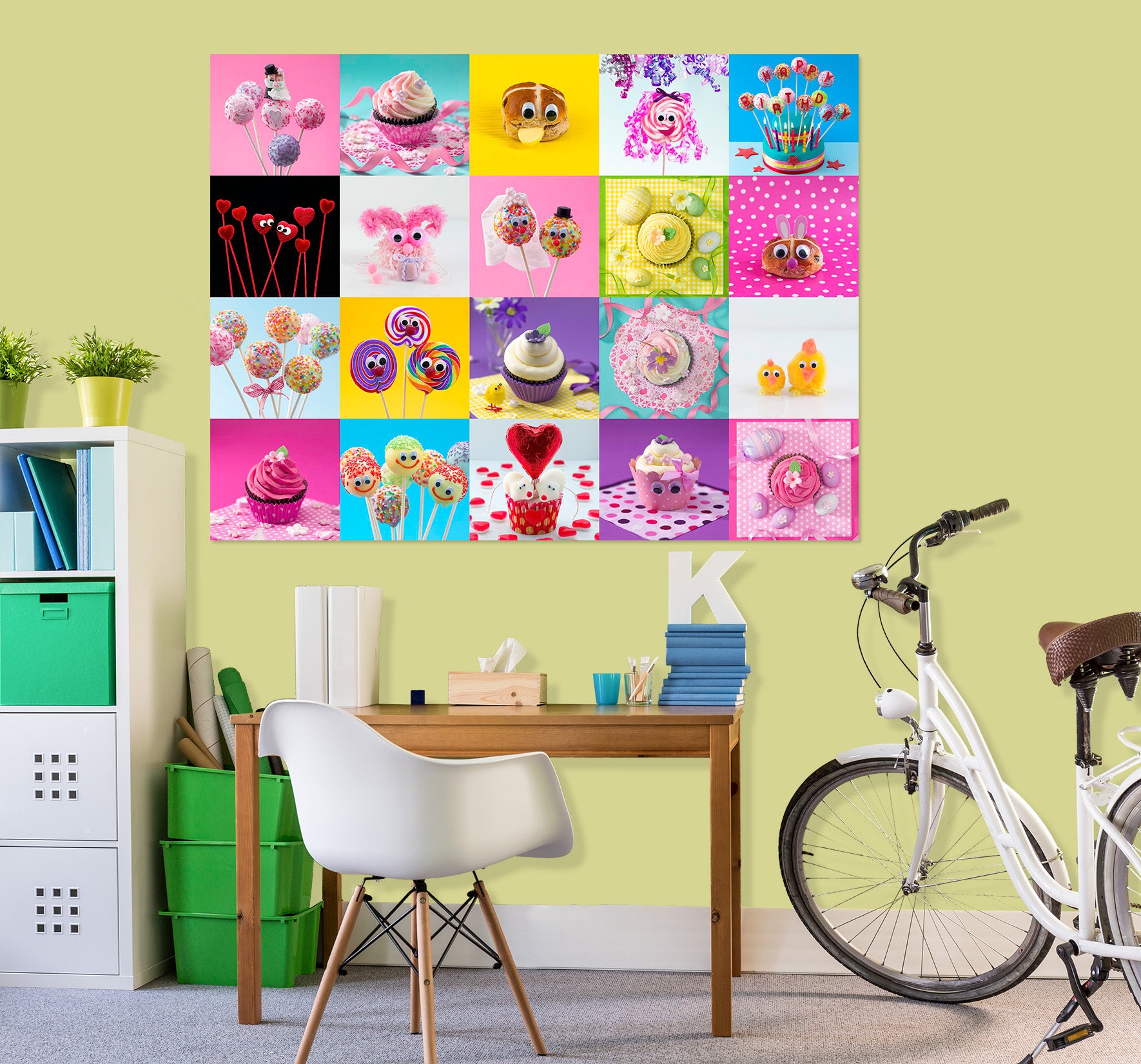 3D Plant Food 036 Assaf Frank Wall Sticker